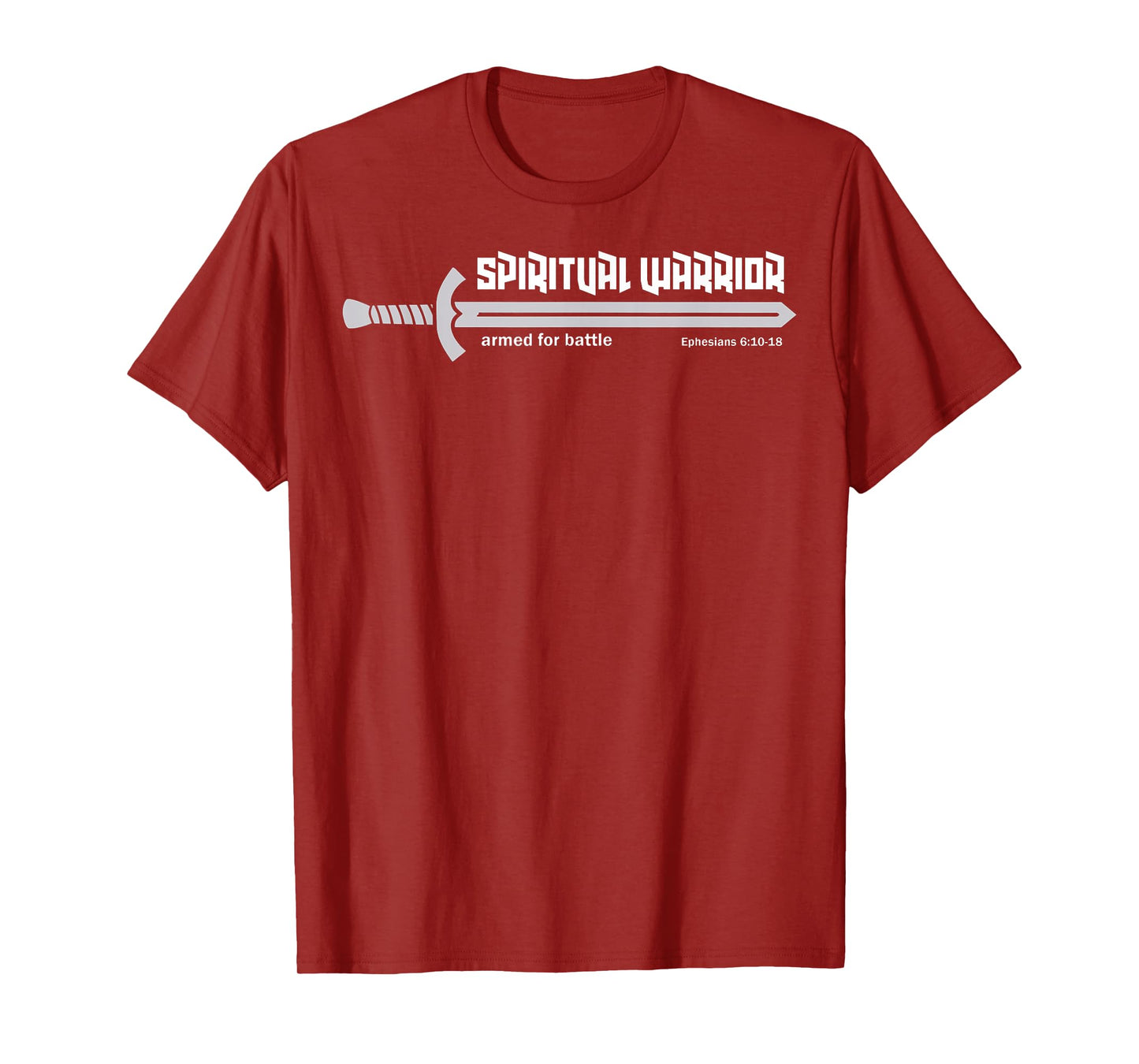 Spiritual Warrior Armor Of God Warfare Ephesians Christian T-Shirt