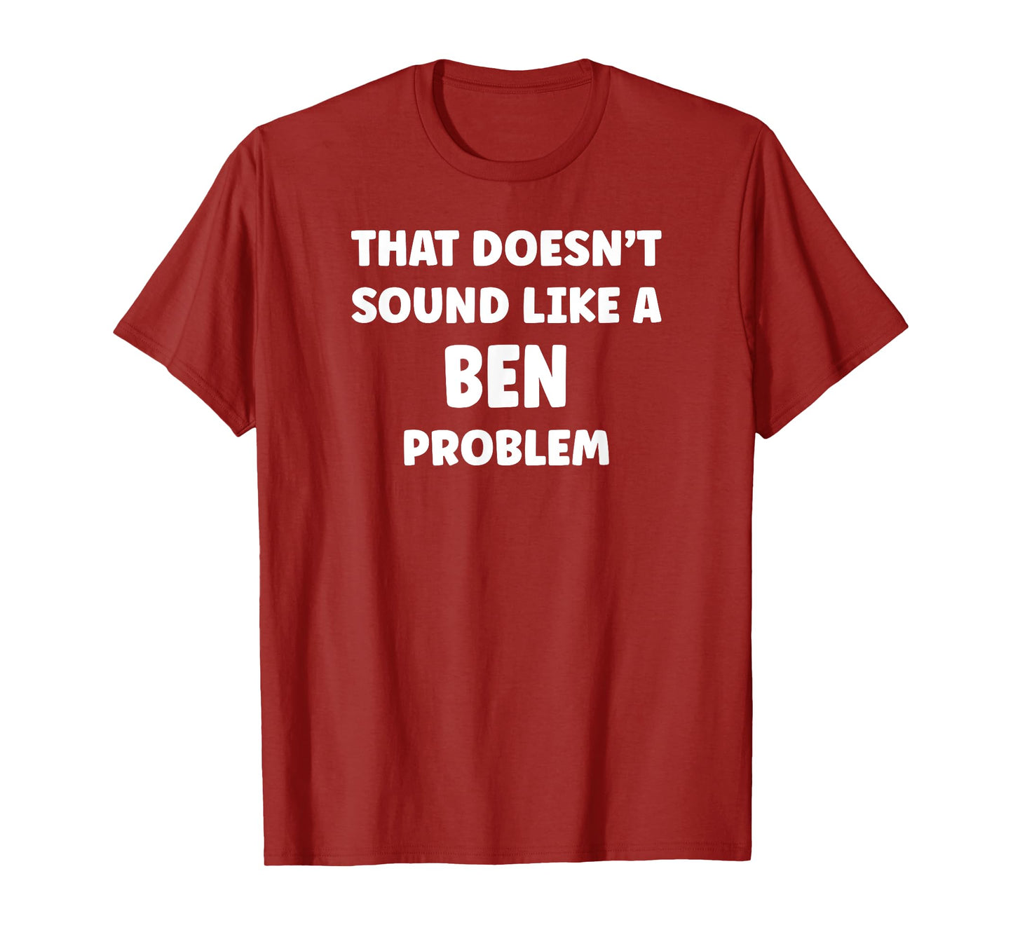 BEN Retro Gift For Men Gift For BEN Boys Personalized Custom BEN Name T-Shirt
