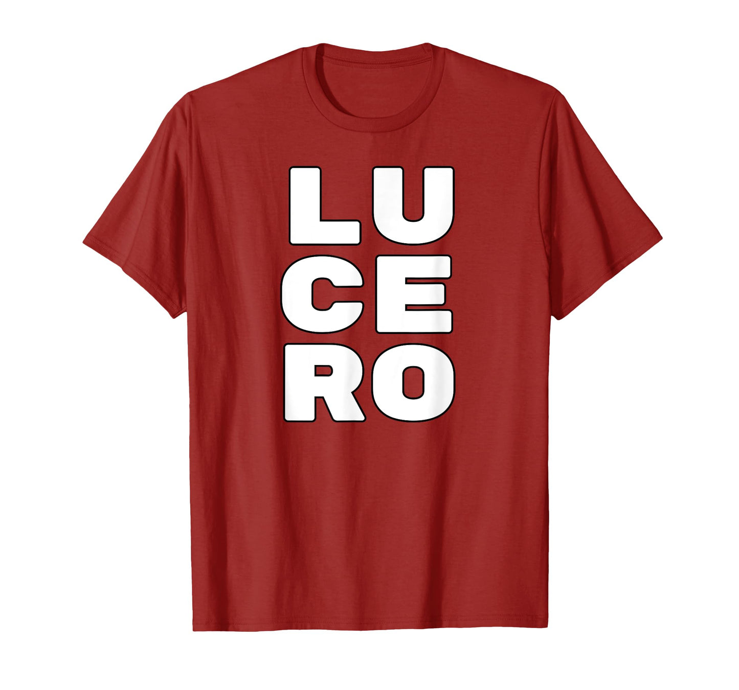 LUCERO Personalized Retro Girls Custom LUCERO Name T-Shirt