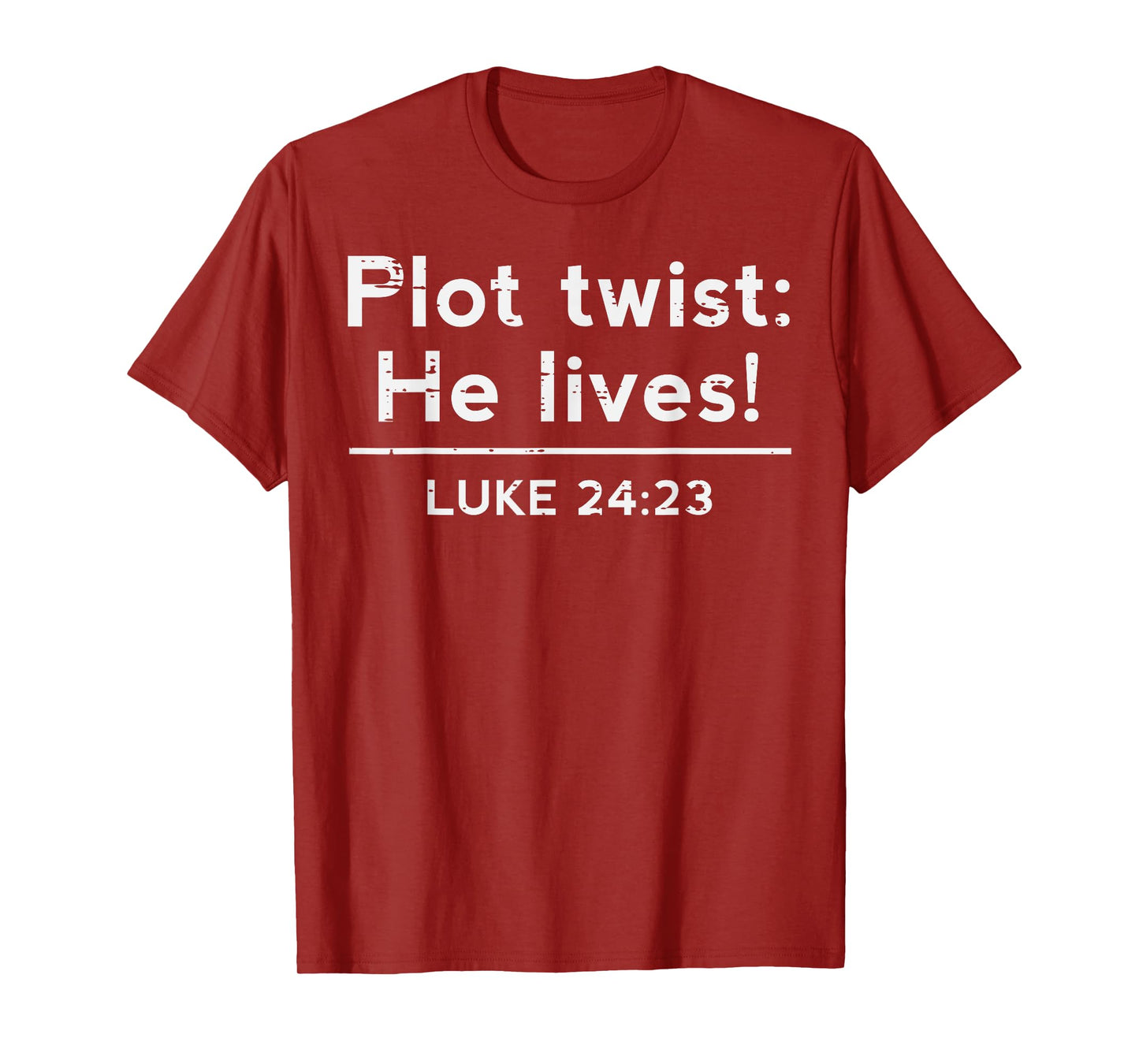 Easter Plot Twist He Lives Jesus Christian Men Women Kids T-Shirt