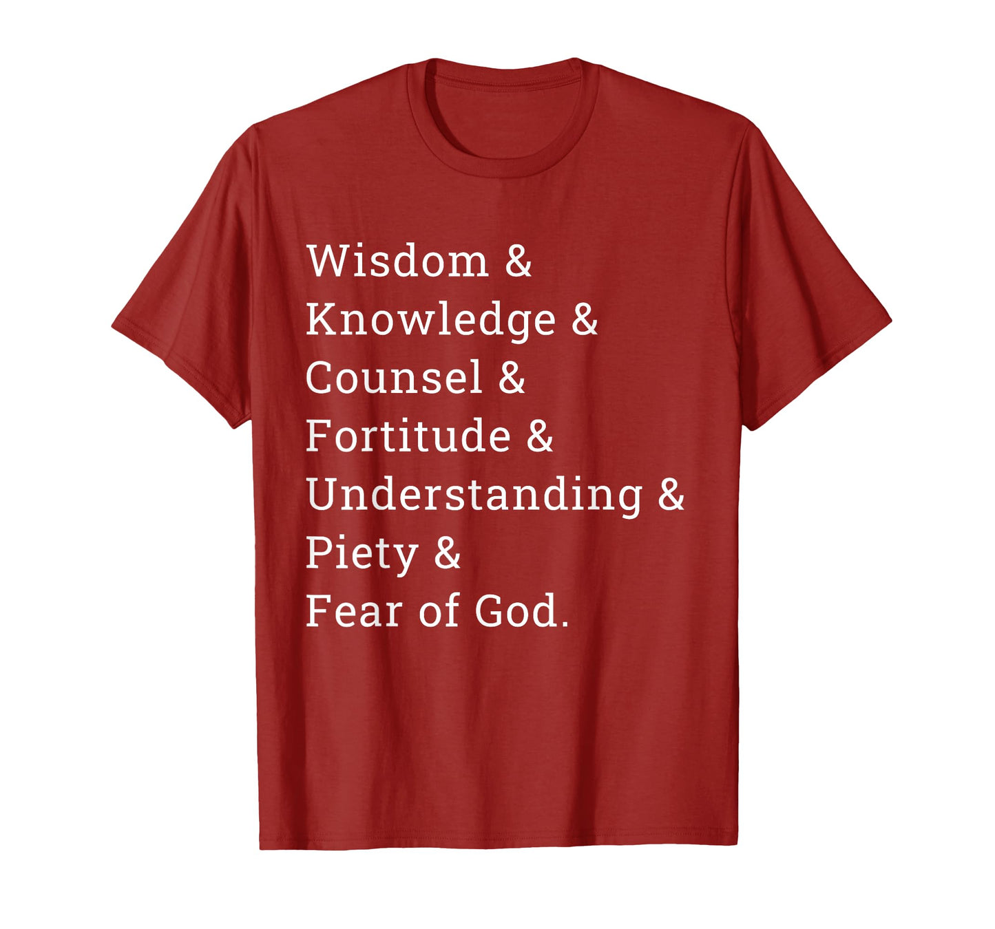 7 Gifts Of The Holy Spirit T-Shirt