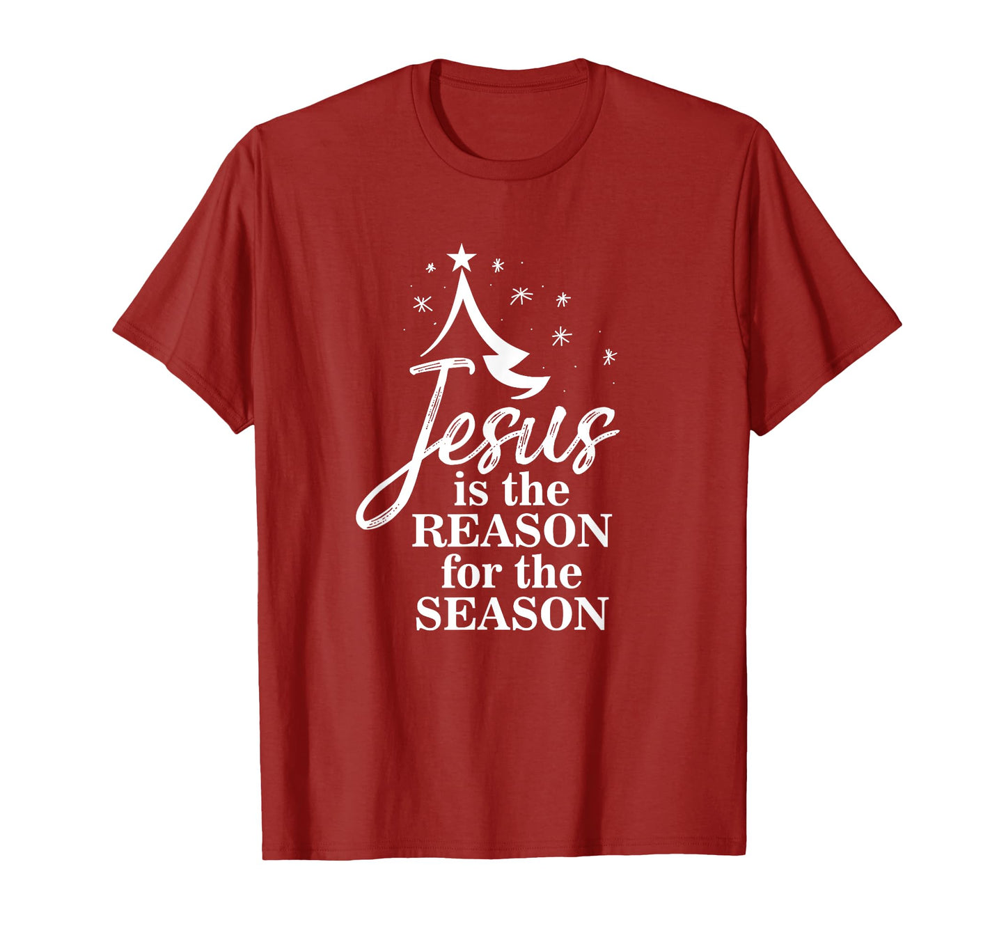 Jesus Reason For The Season Christian Christmas Spiritual T-Shirt
