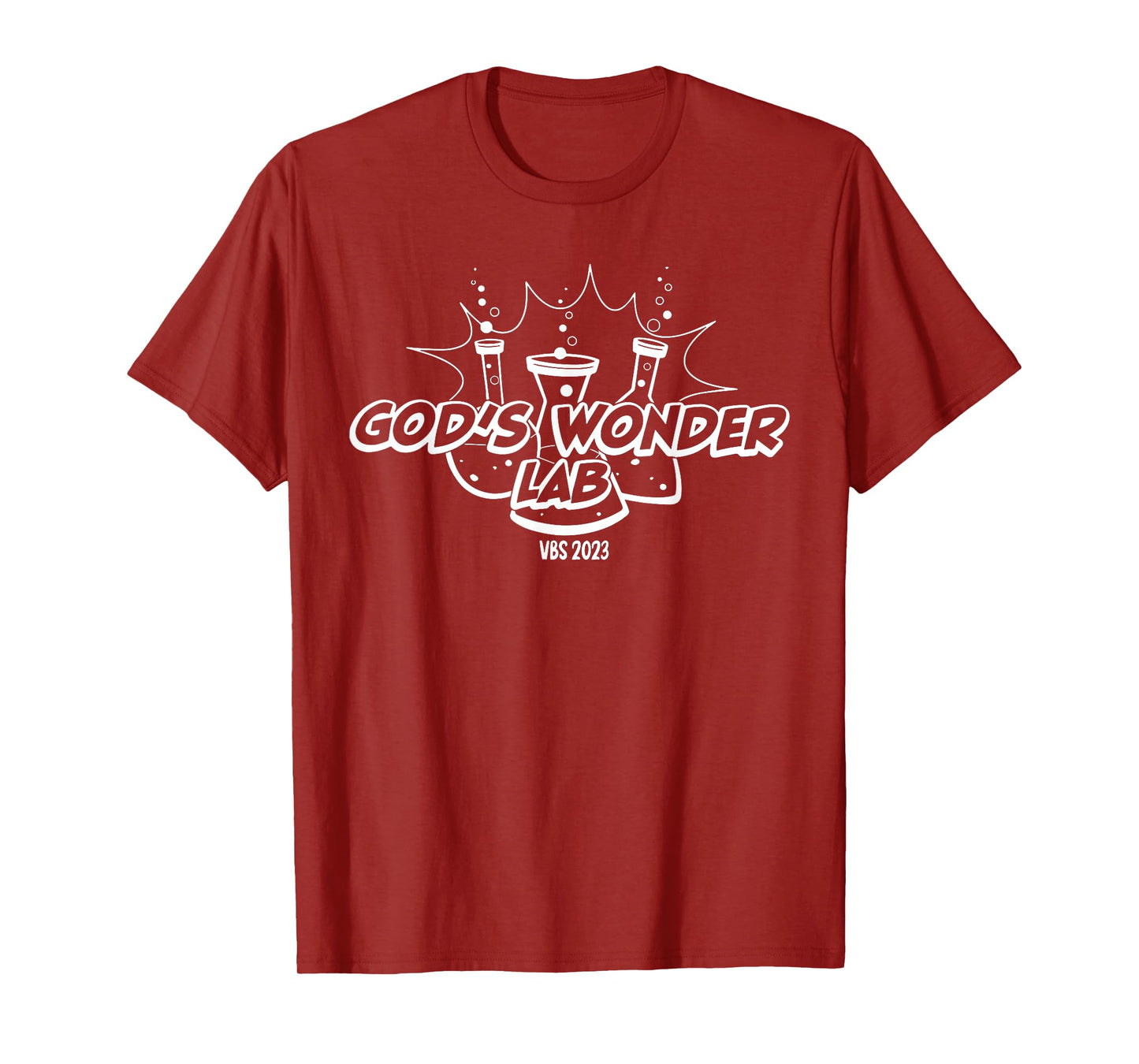 God's Wonder Lab VBS 2023 Christian Bible T-Shirt