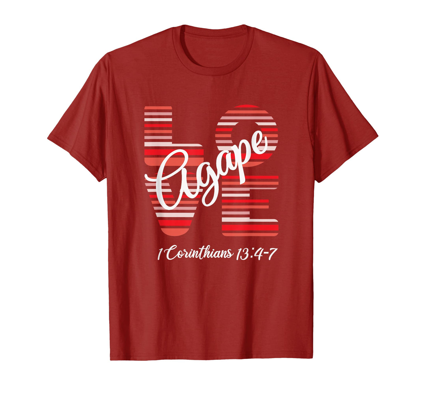 Agape Love Inspirational Christian T-Shirt