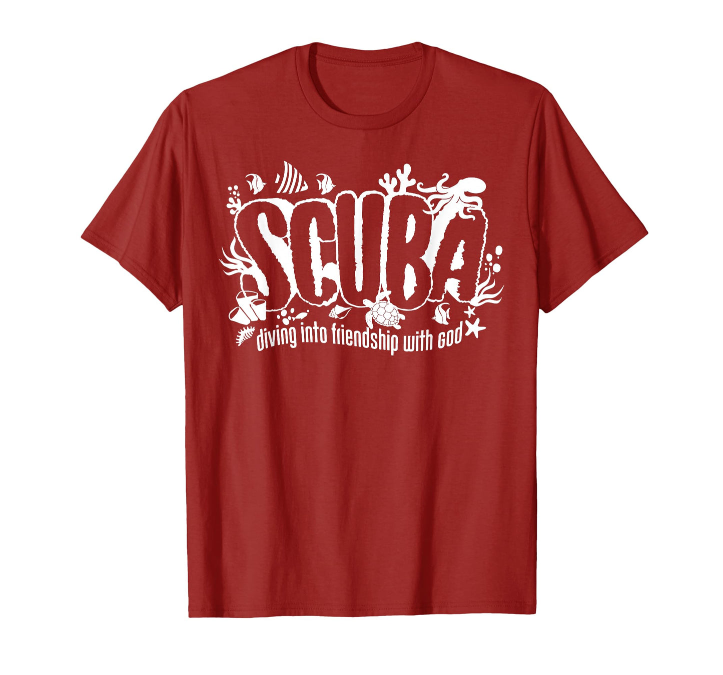 Scuba Diving Into Friendship with God Christian VBS 2024 T-Shirt
