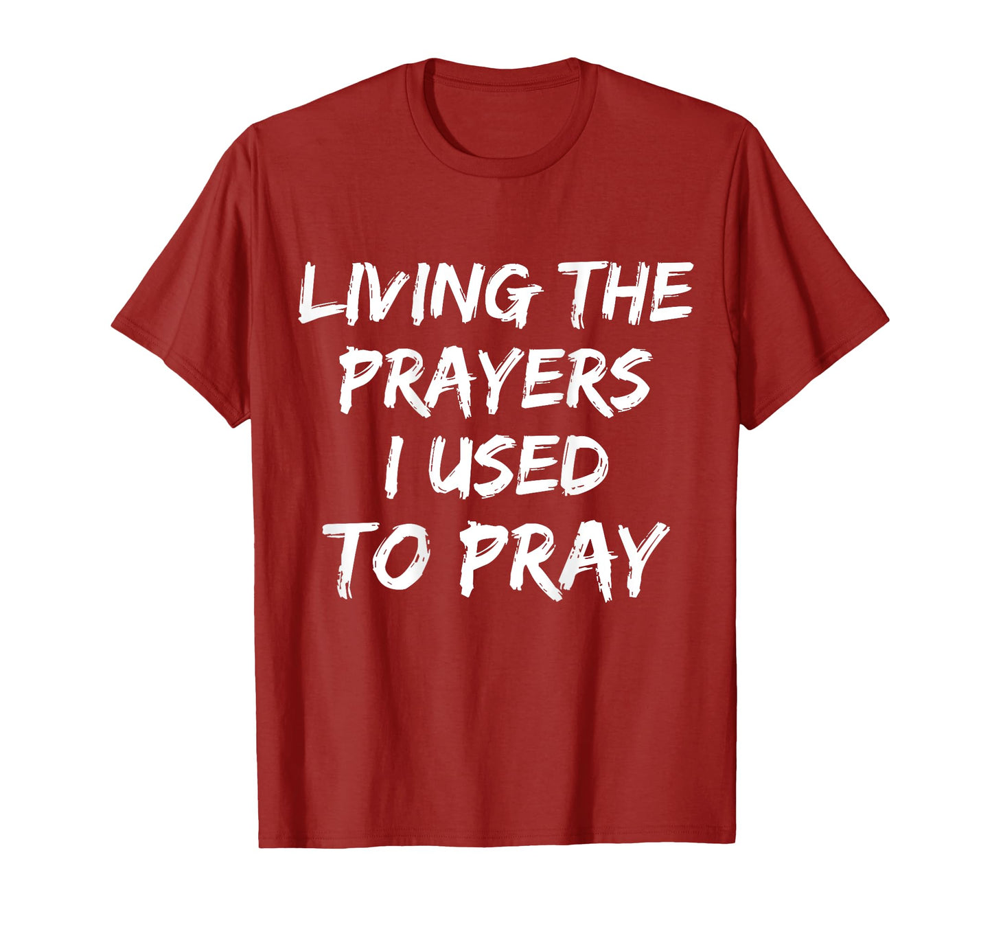 Living The Prayers I used to Pray on back T-Shirt