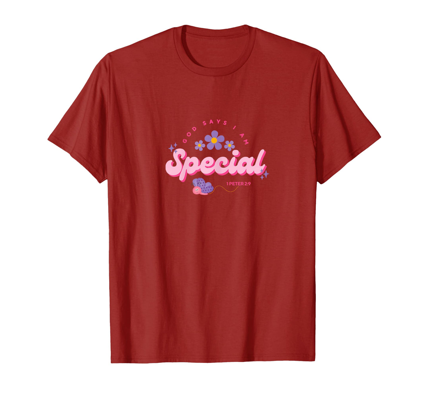 God Say's I Am Special, Women, Youth and Girls T-Shirt