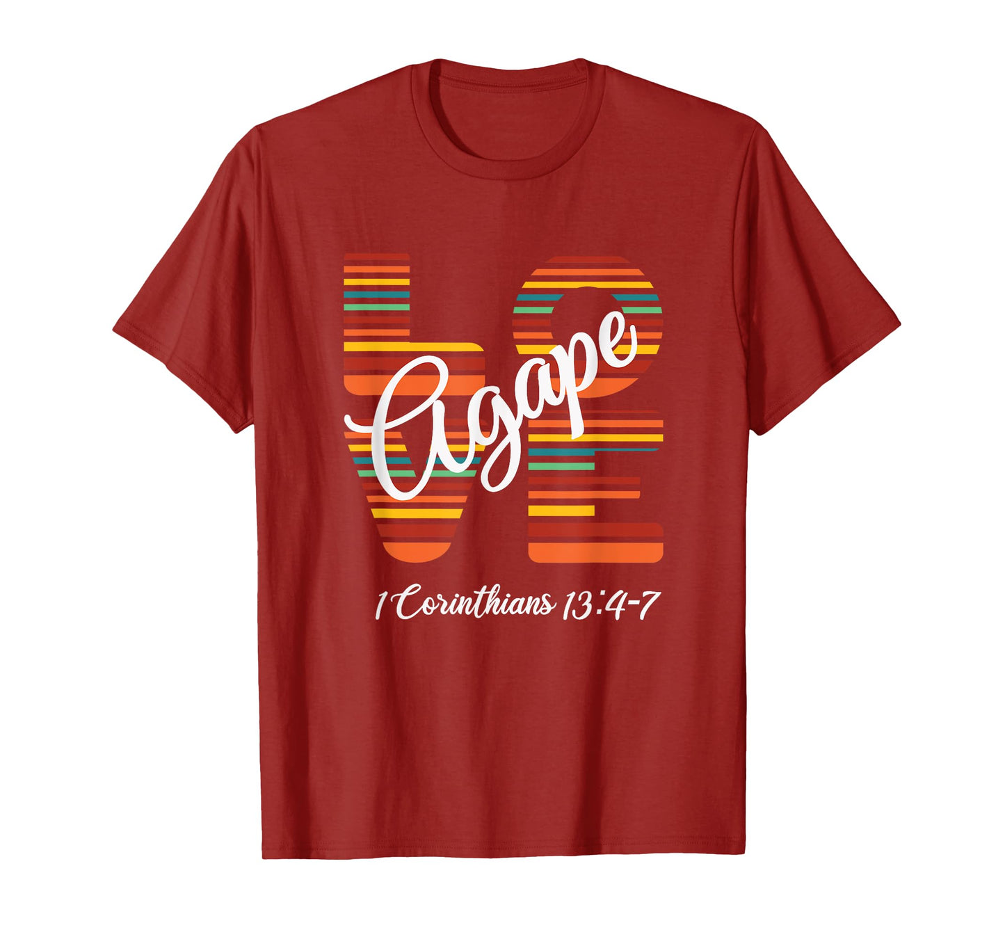 Agape Love Inspirational Christian T-Shirt