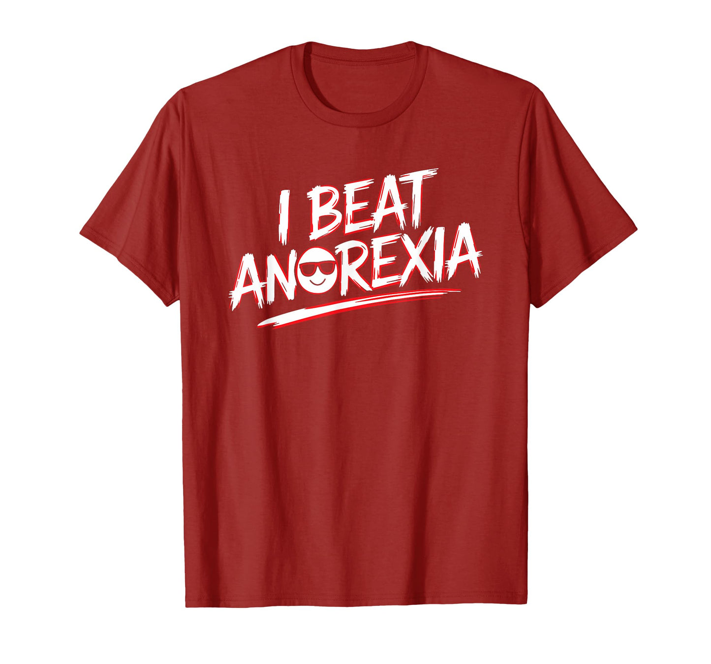 I Beat Survived Anorexia Awareness Survivor Warrior T-Shirt