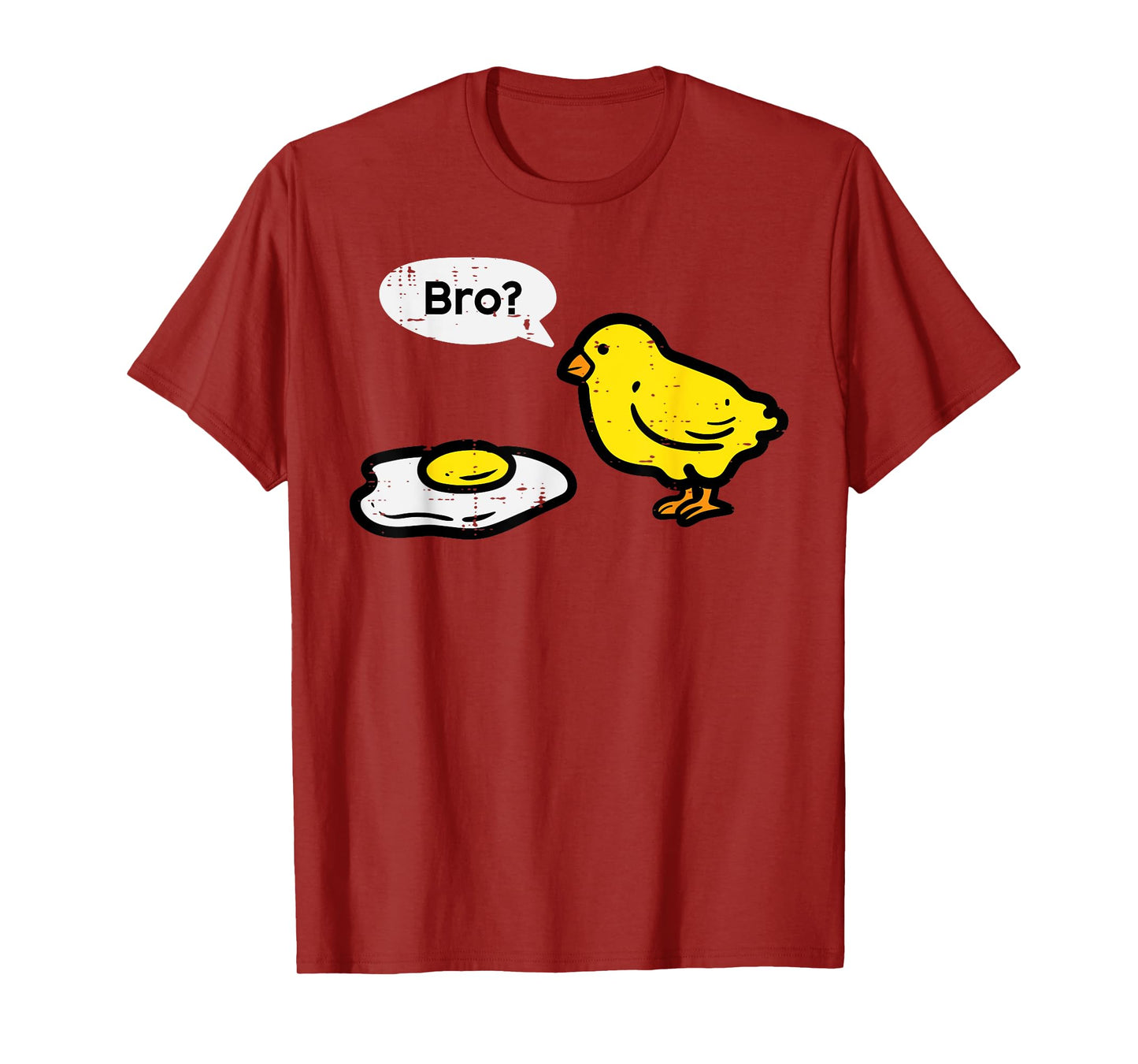 Easter Chick Fried Egg Bro Funny Men Women Boys Kids Toddler T-Shirt