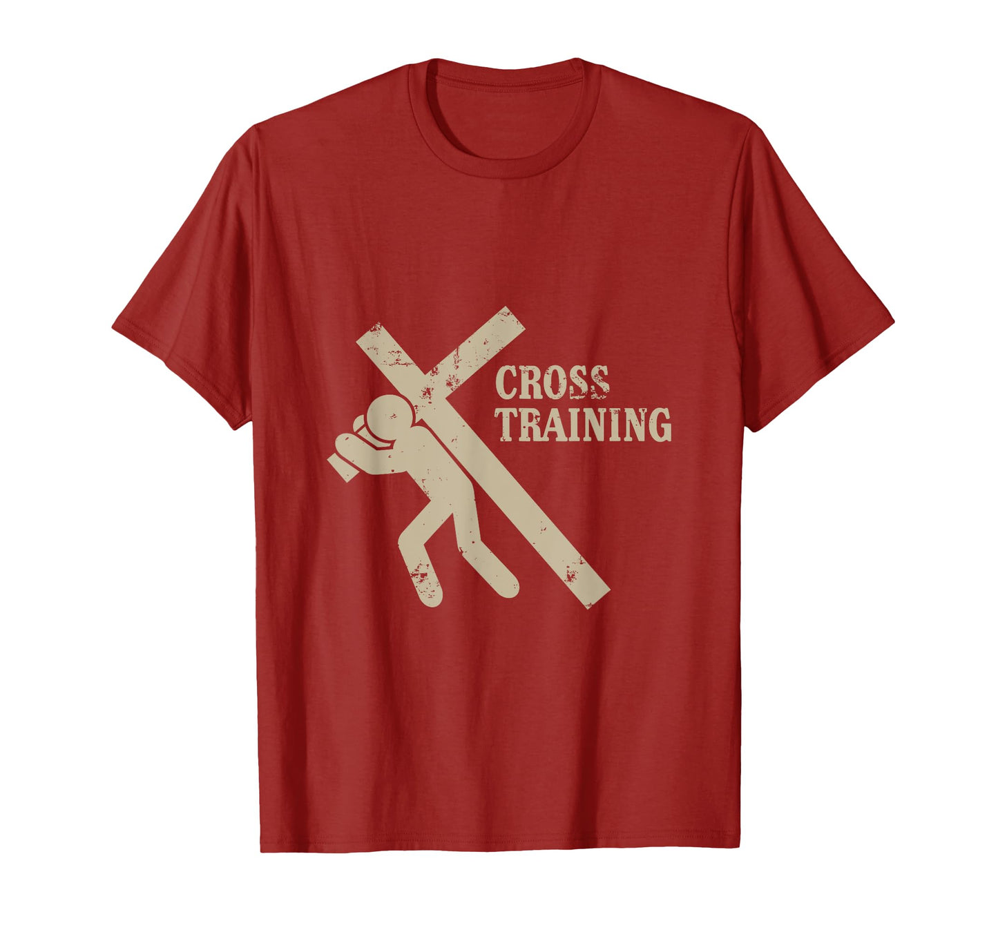 Funny Cross Training Religious Weightlifting Exercise T-Shirt