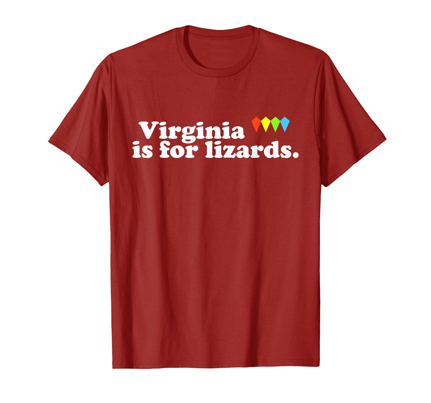 Virginia is for Lizards Funny Jokes Lizards Animals Lovers T-Shirt