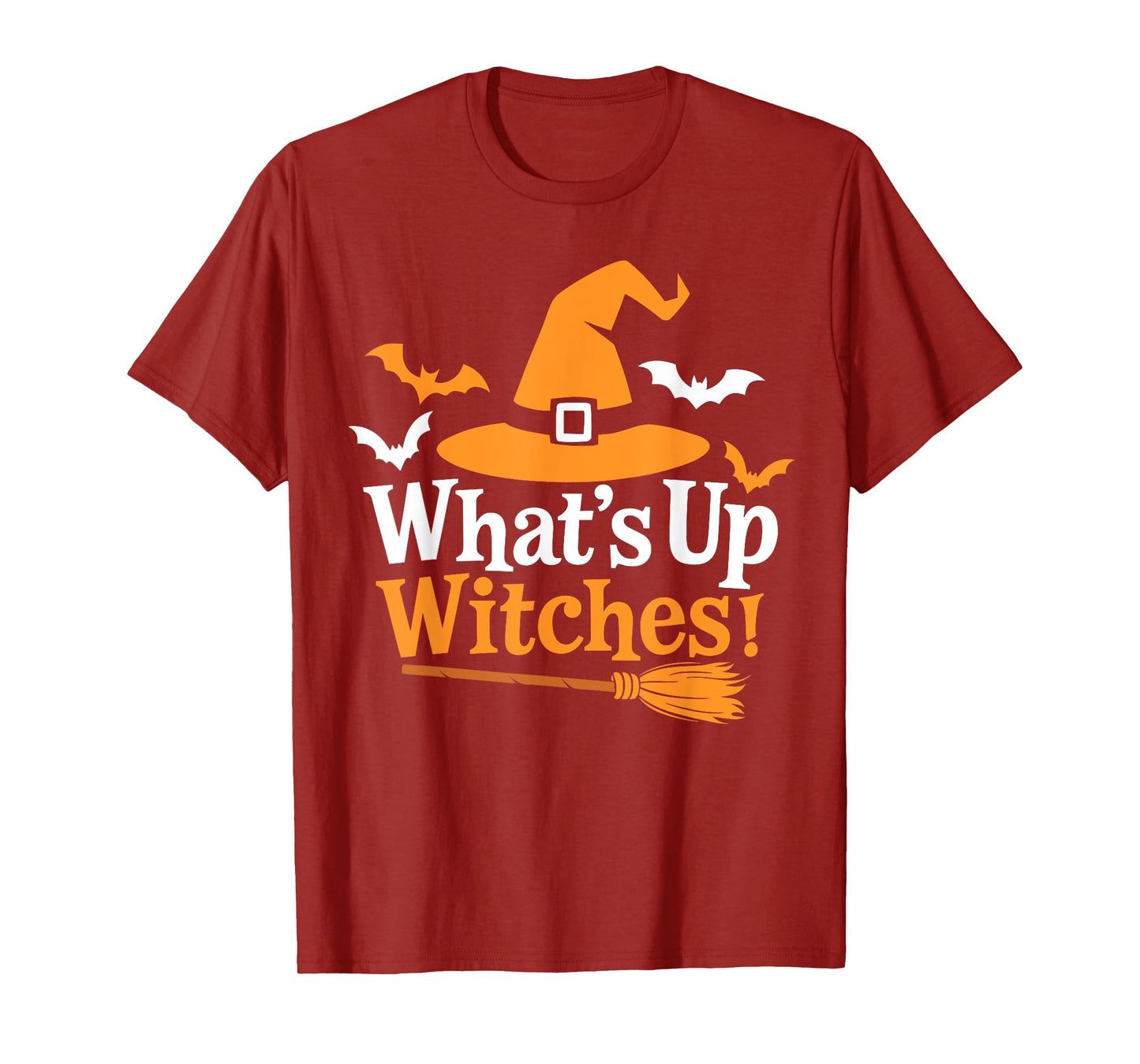 Funny Halloween Witch Costume What's up Witches T-Shirt