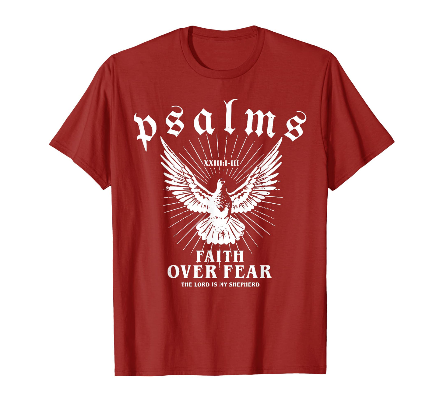 Psalms Faith Over Fear T-Shirt
