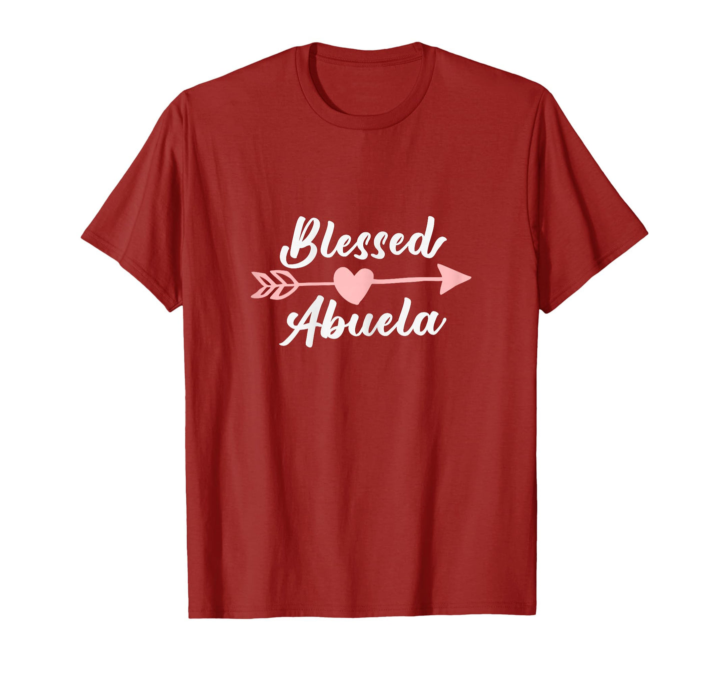 Blessed Abuela Arrow Heart Love Grandma Cute Funny T-Shirt