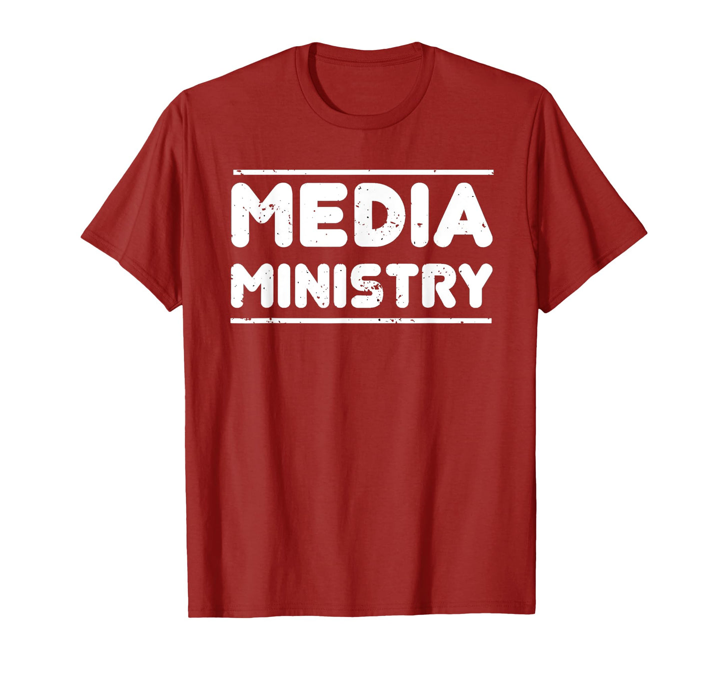 Media Ministry Church Tech Team Christian T-Shirt