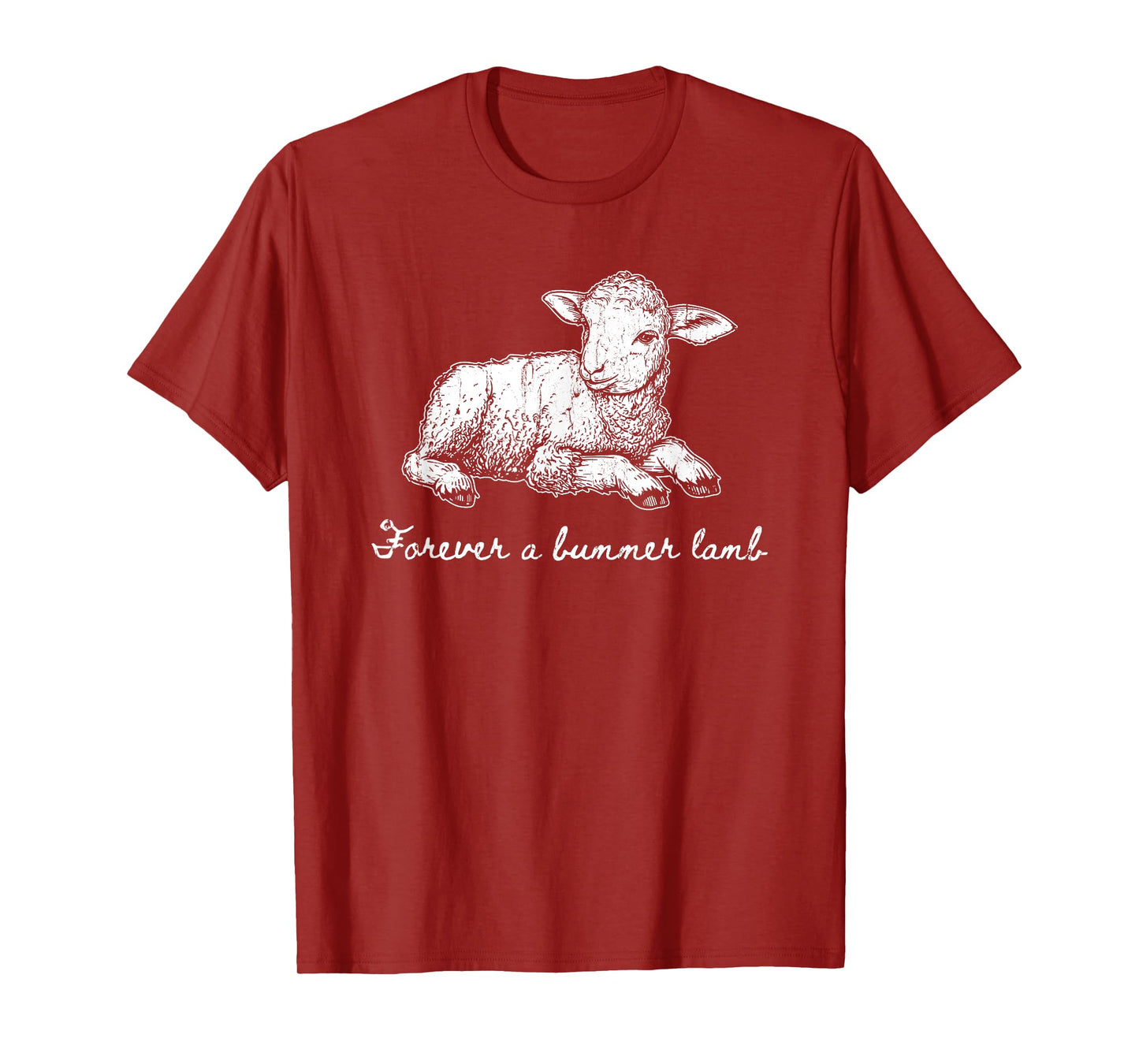 Forever A Bummer Lamb, Lamb And Christian T-Shirt