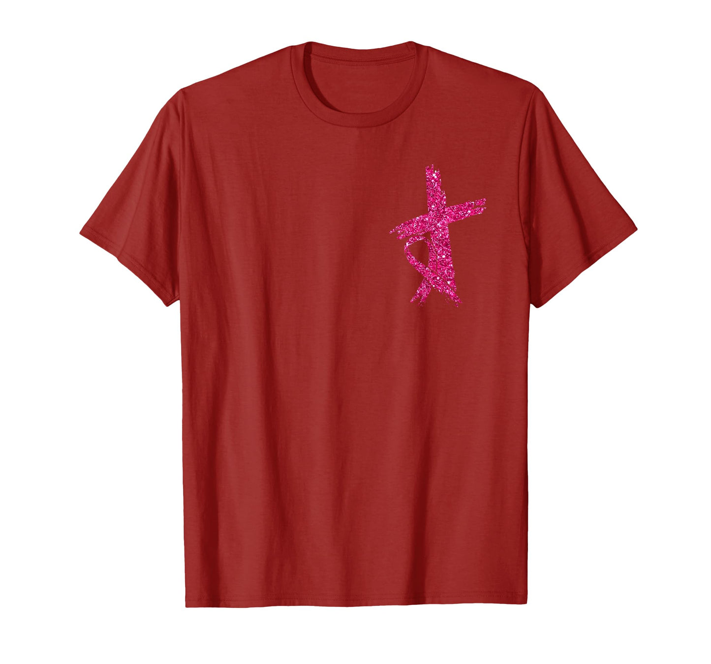 Heal Cancer for with God Nothing is Impossible Breast Cancer T-Shirt