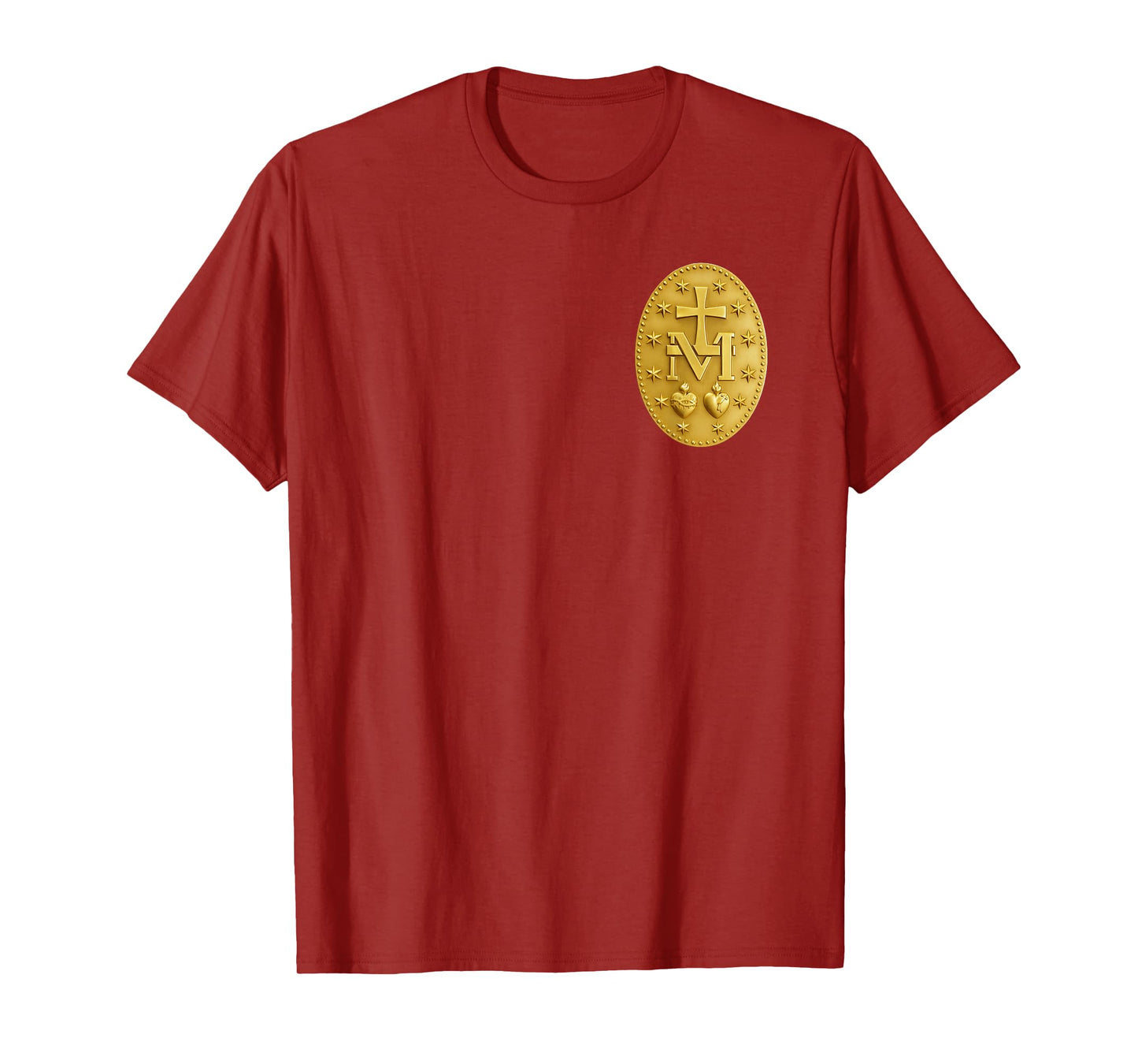 Miraculous Medal of The Virgin Mary - Catholic T-Shirt