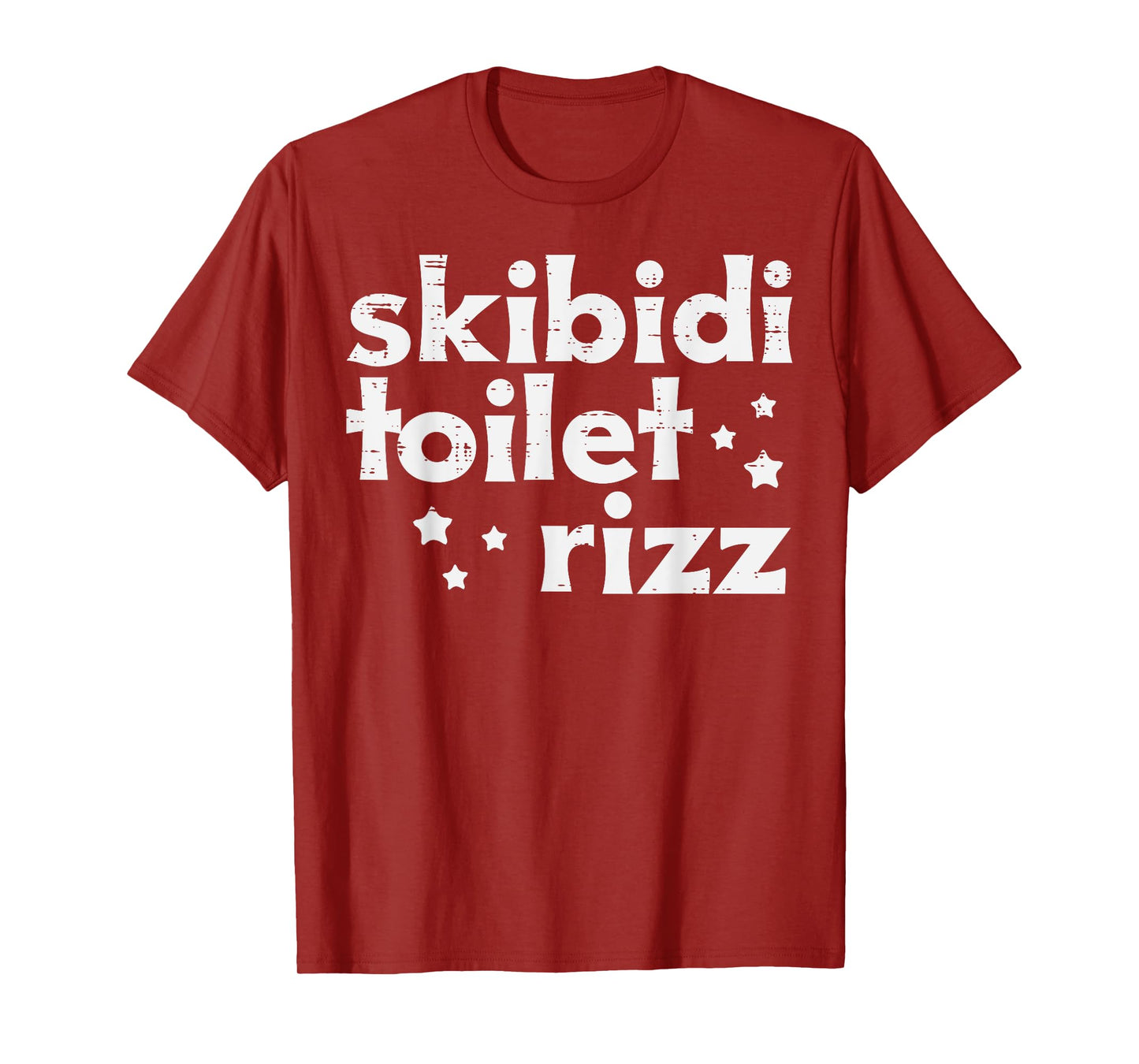 Skibidi Toilet Rizz Funny Saying Meme Boys Kids Men Women T-Shirt