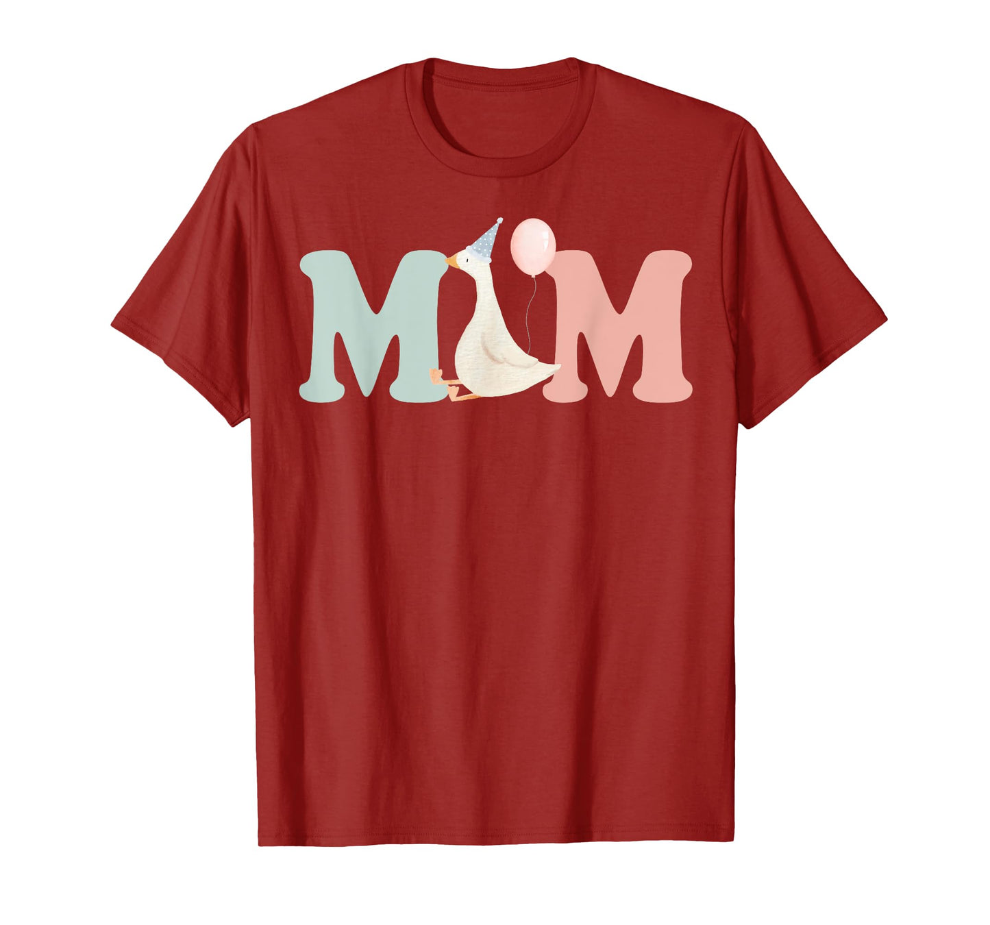 One Silly Goose Mom 1st First Birthday Family Matching T-Shirt
