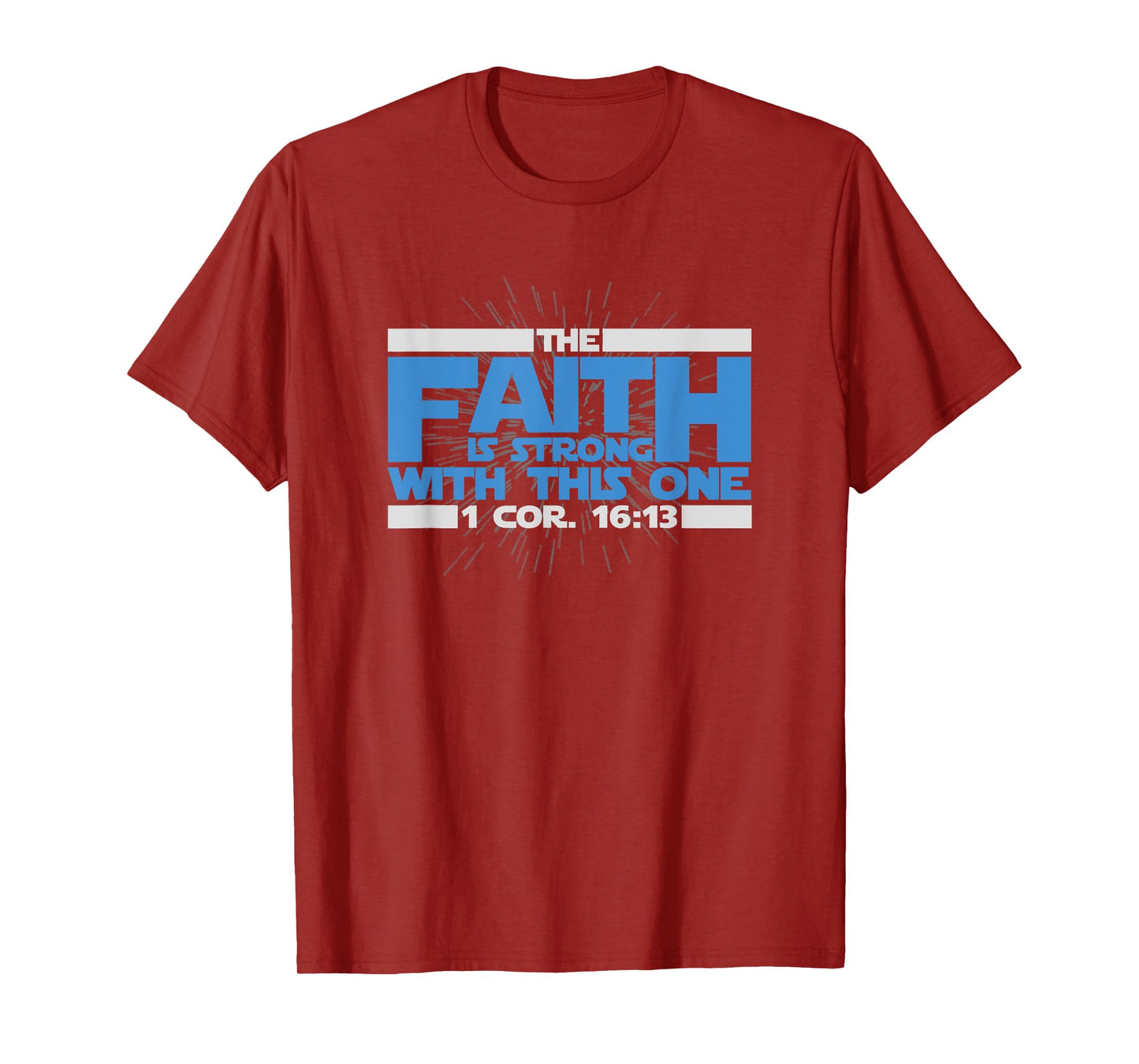 The Faith is Strong With This One - Pastor Gift - Christian T-Shirt