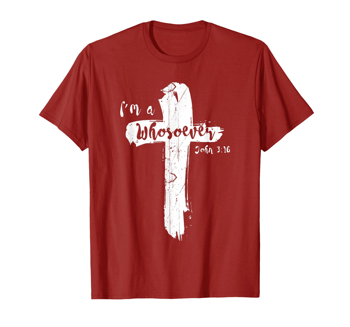 Vintage I Am Whosoever John 316 God Jesus Christian T-Shirt
