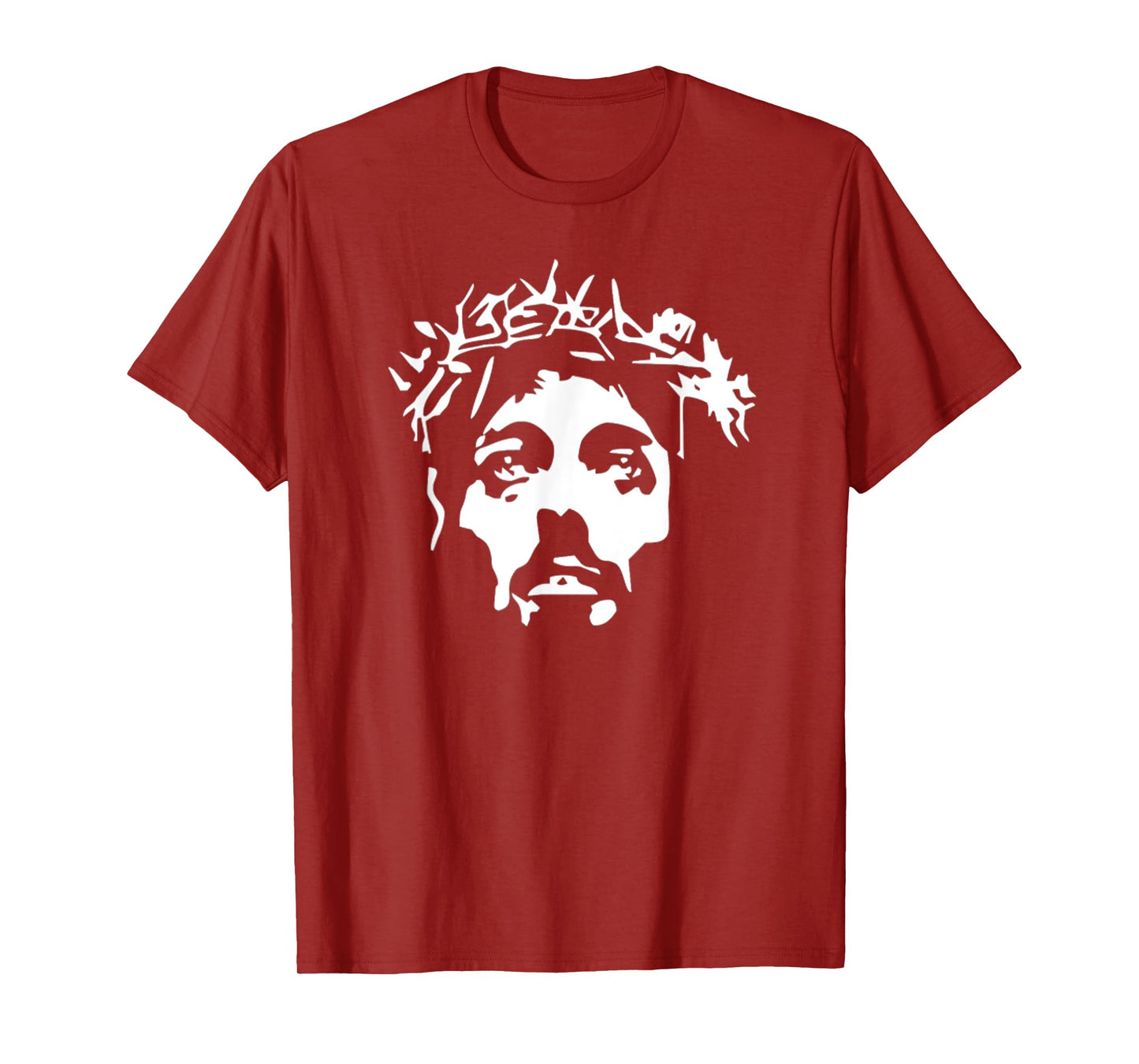 Funny Face Of Jesus Christ Catholic Christian T-Shirt
