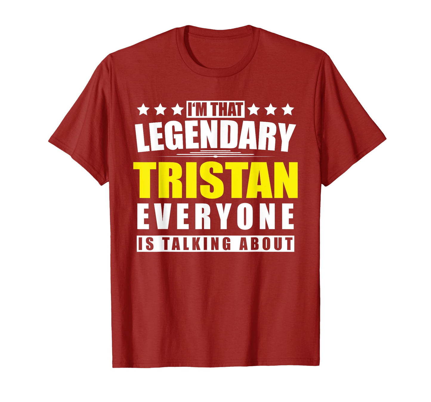 Name Tristan First Name Gifts - Funny Personalized Gift T-Shirt