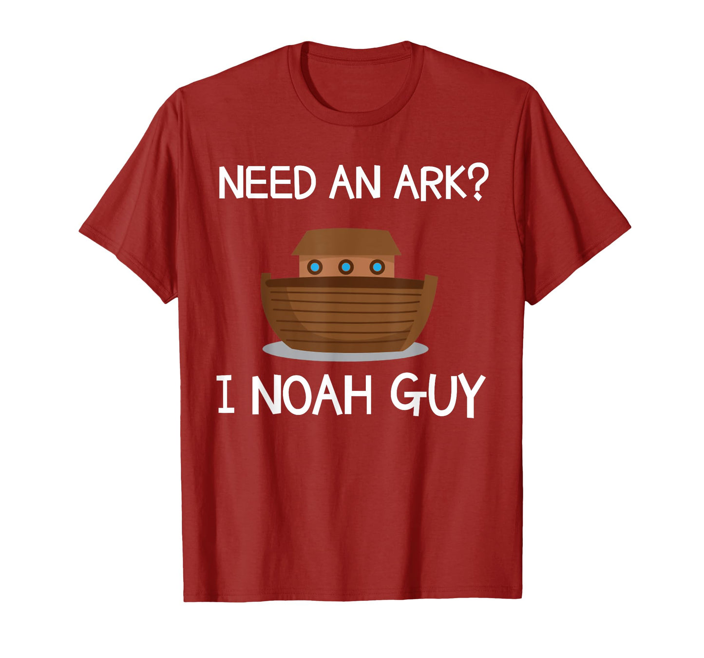 Need An Ark? I Noah Guy Funny Christian Pun T Shirt T-Shirt