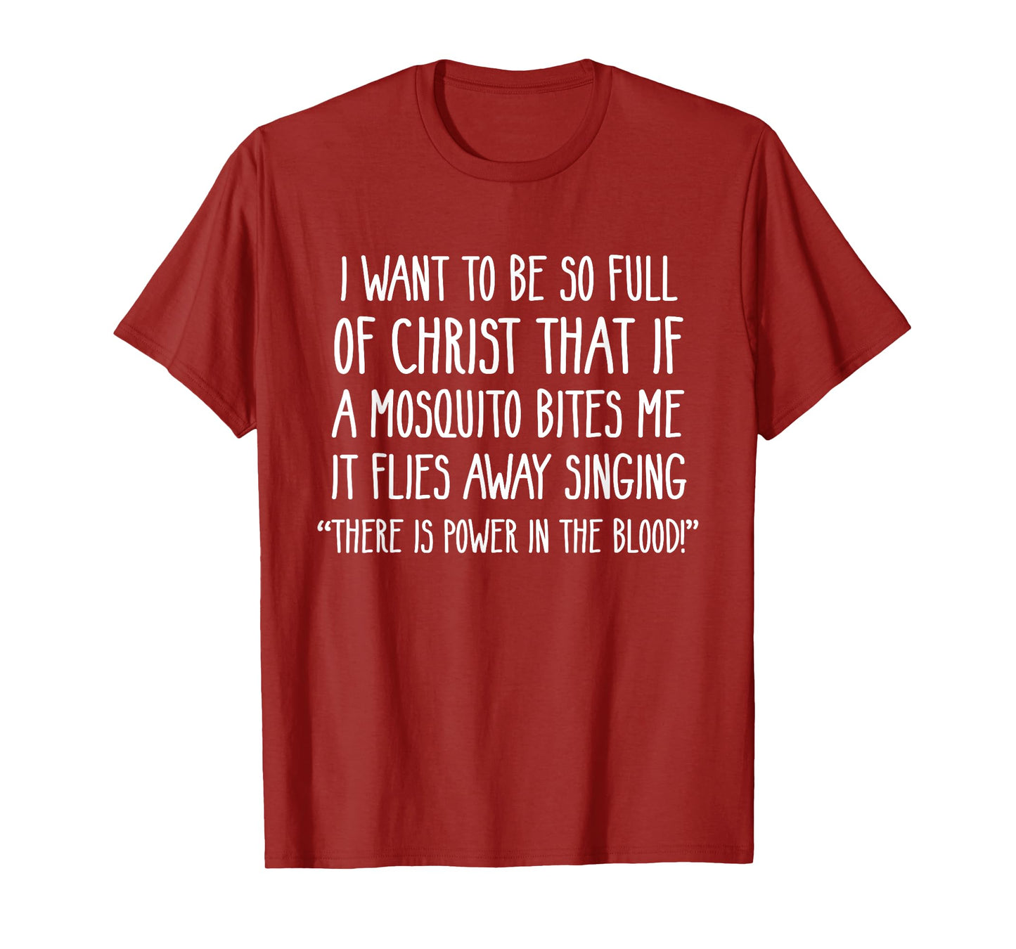 Christian Mosquito Joke Funny Deluxe T-shirt T-Shirt