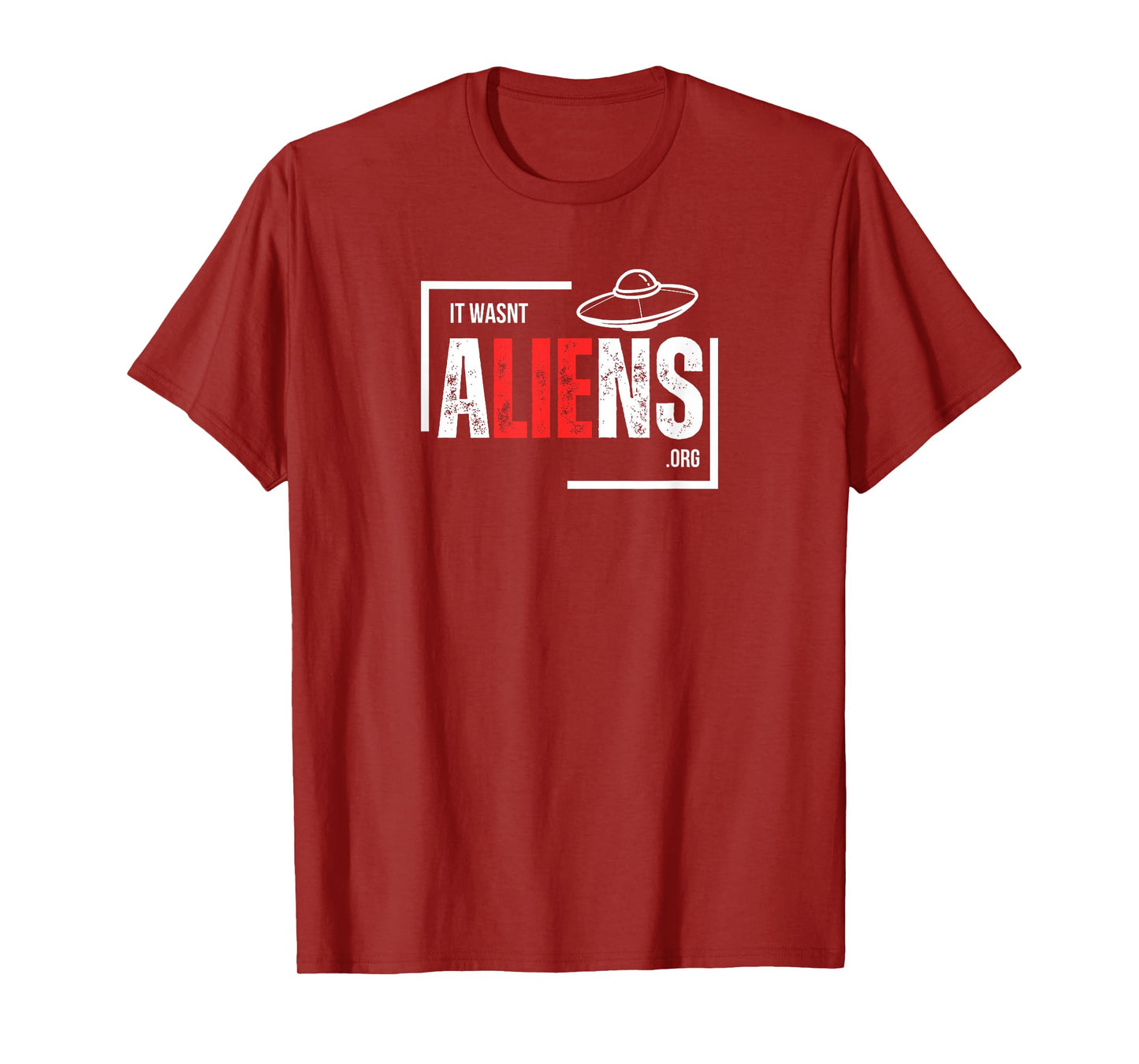 It Wasn't Aliens, UFO, Rapture, Christian T-Shirt