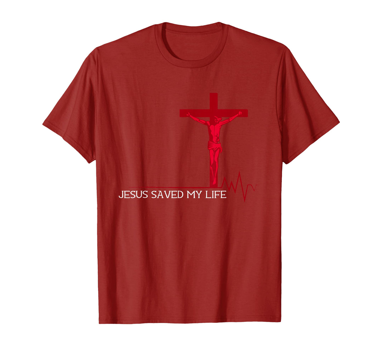 Jesus Saved My Life Christian T-Shirt