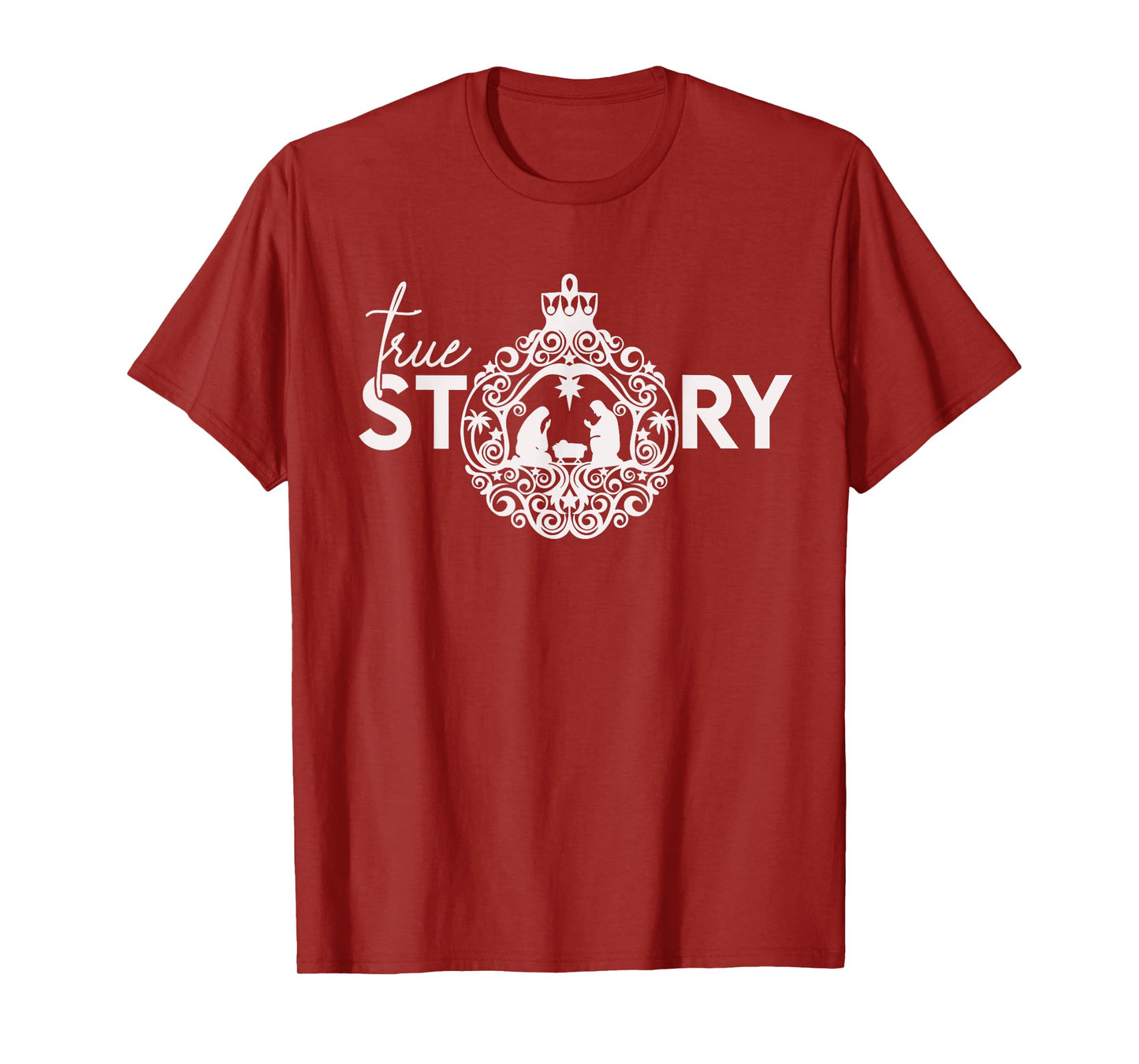 True Christian Nativity Story, the Christmas Story T-Shirt