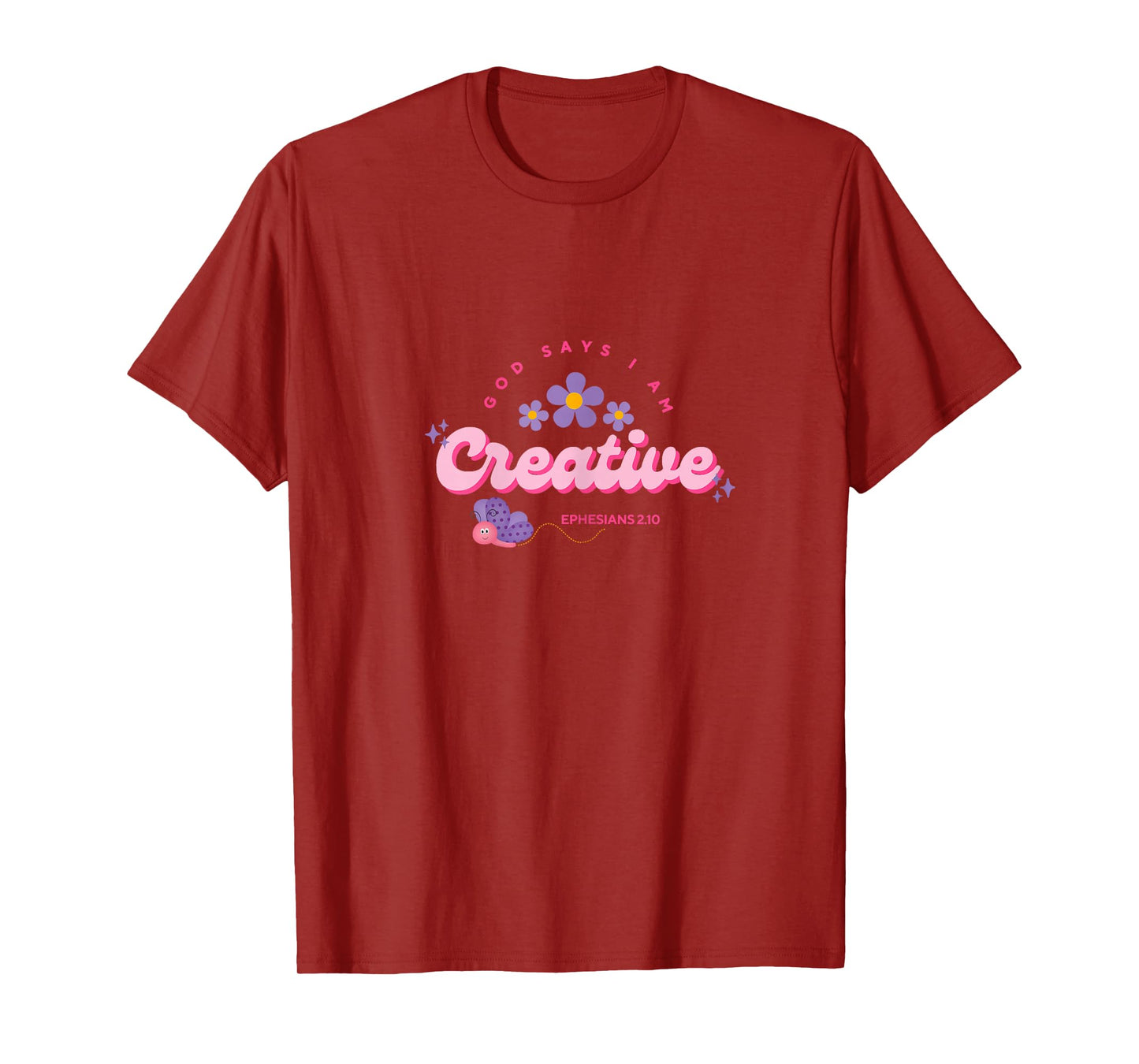 God Say's I Am Creative, Women, Youth and Girls T-Shirt