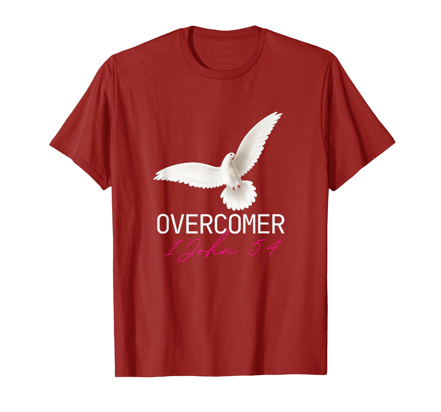 Christian Faith Overcomer Motivational Inspirational T-Shirt