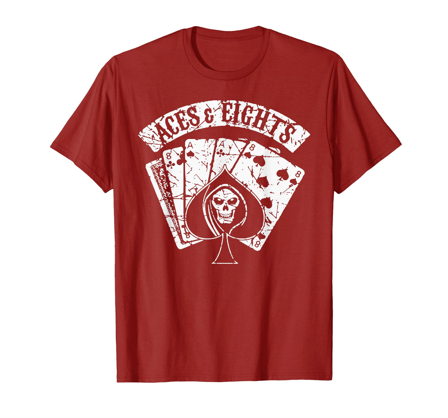 Vintage Quote Aces And Eights Funny Card Retro Playing T-Shirt