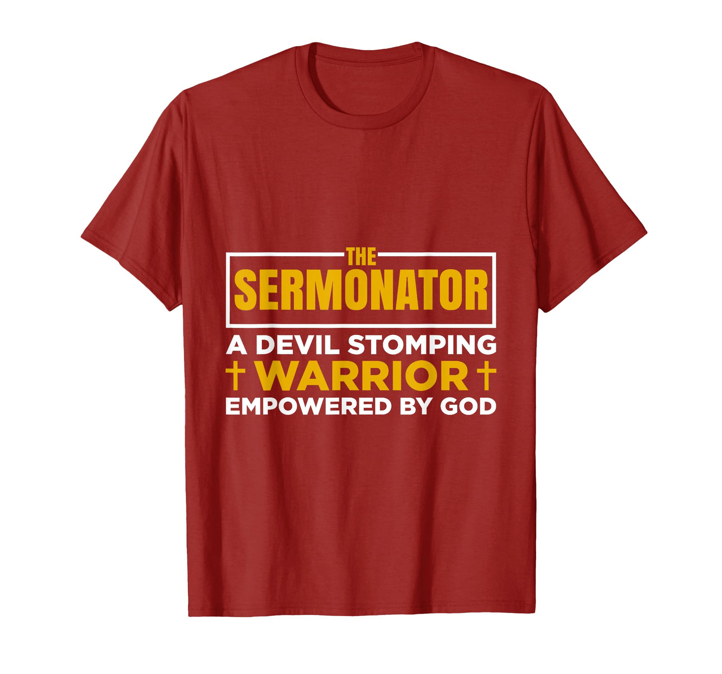The Sermonator Funny Pastor Preacher Faith T-Shirt