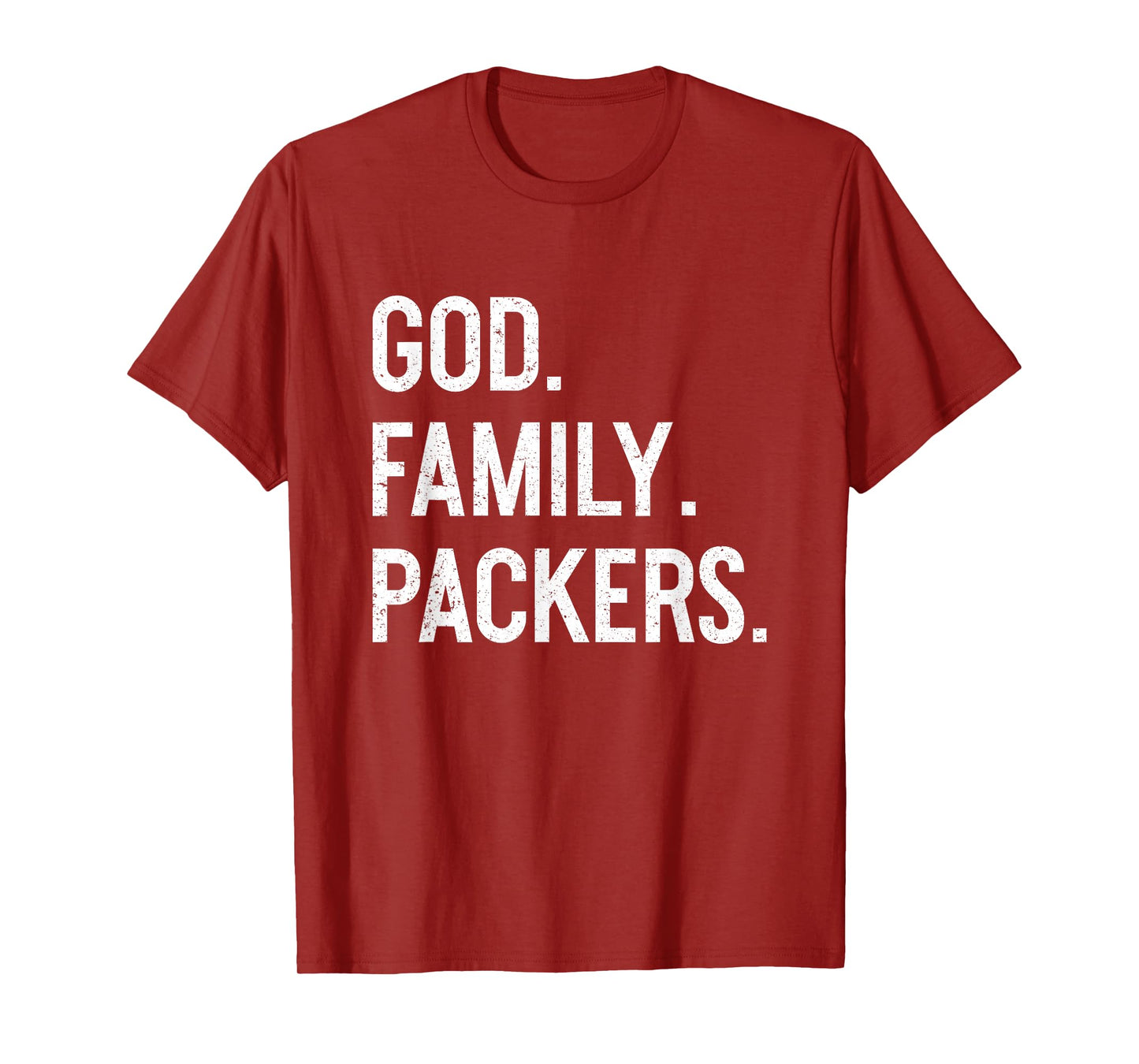 Christian Faith Quote - God Family Packers For Men, Women T-Shirt