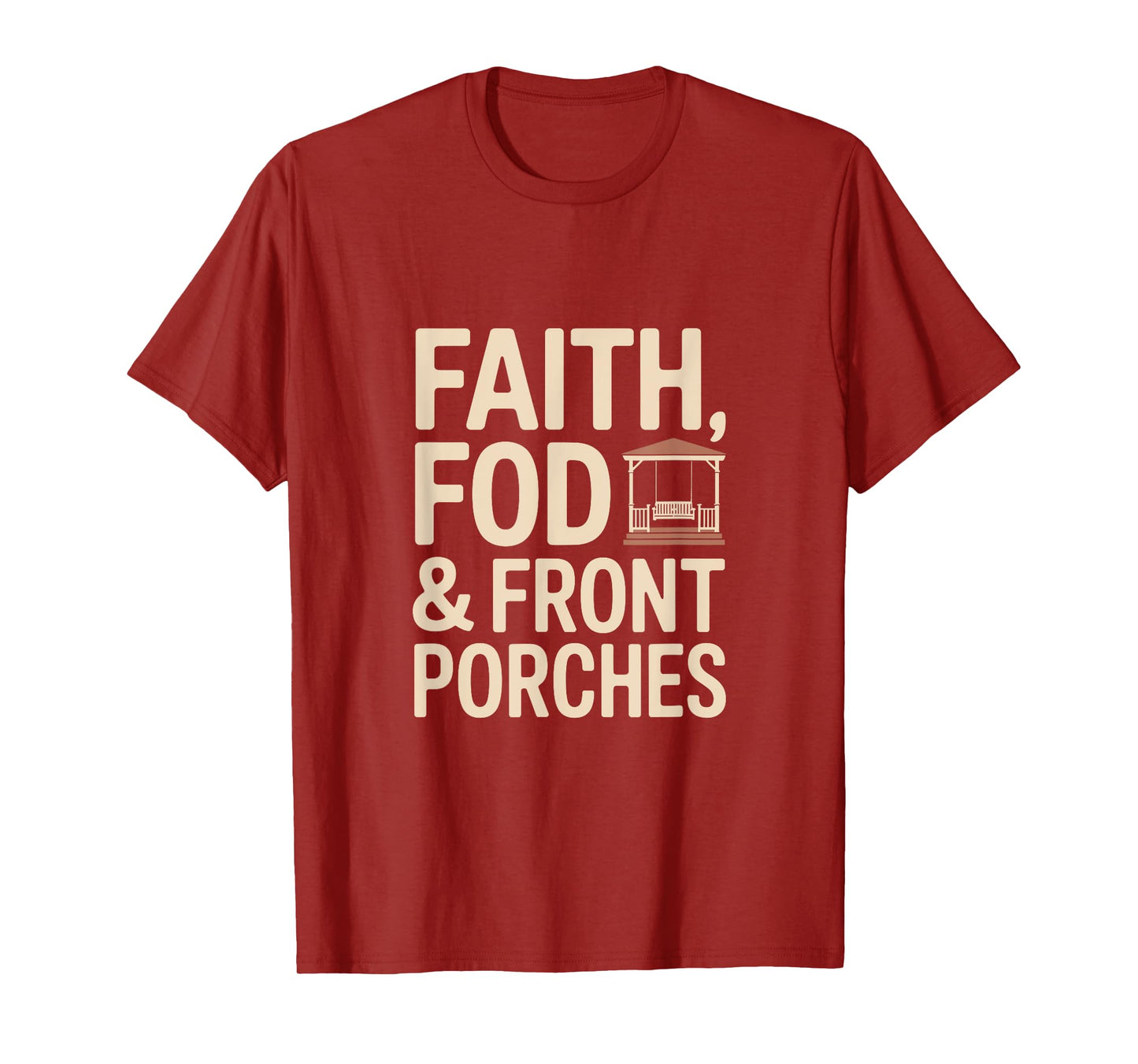 Mississippi Heritage Faith, FOD & Porches T-Shirt