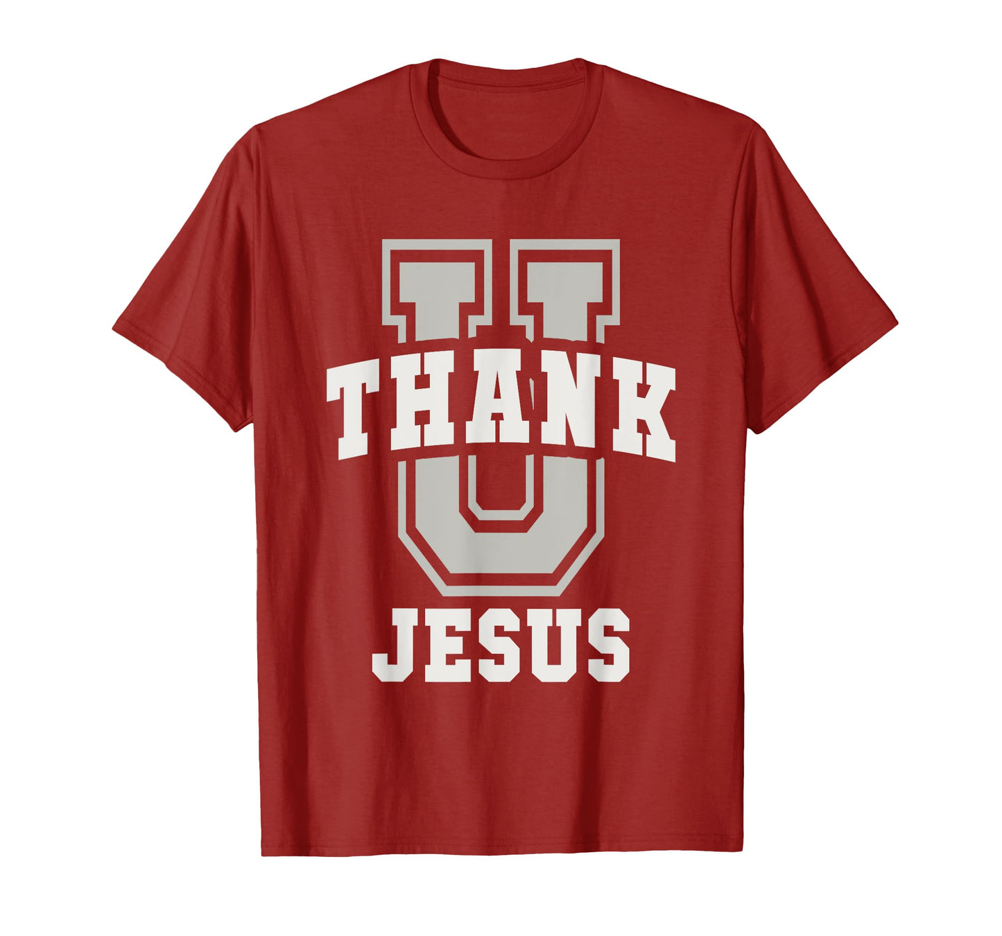 Cute University Thank You Jesus U College Education Jock T-Shirt