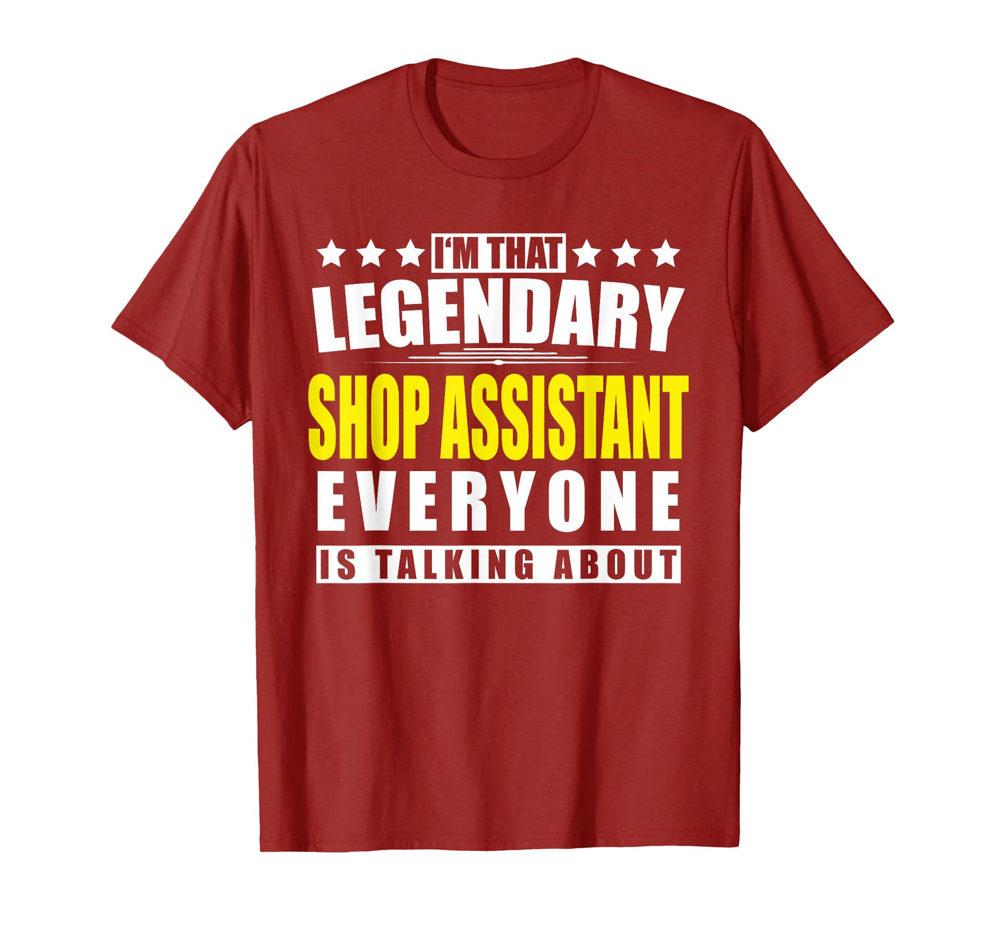 Shop Assistant - Funny Personalized Gift T-Shirt
