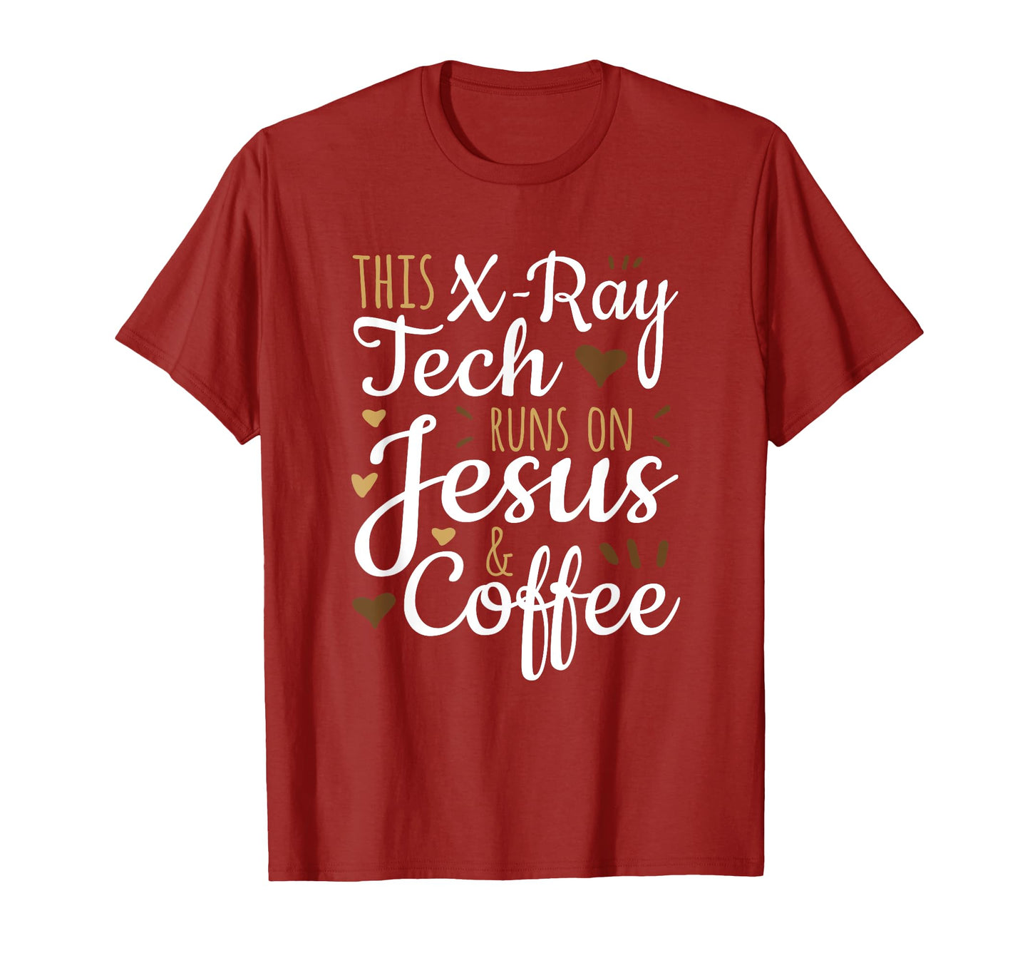 Jesus Coffee Xray Tech Gift, Funny X-Ray Tech T-Shirt