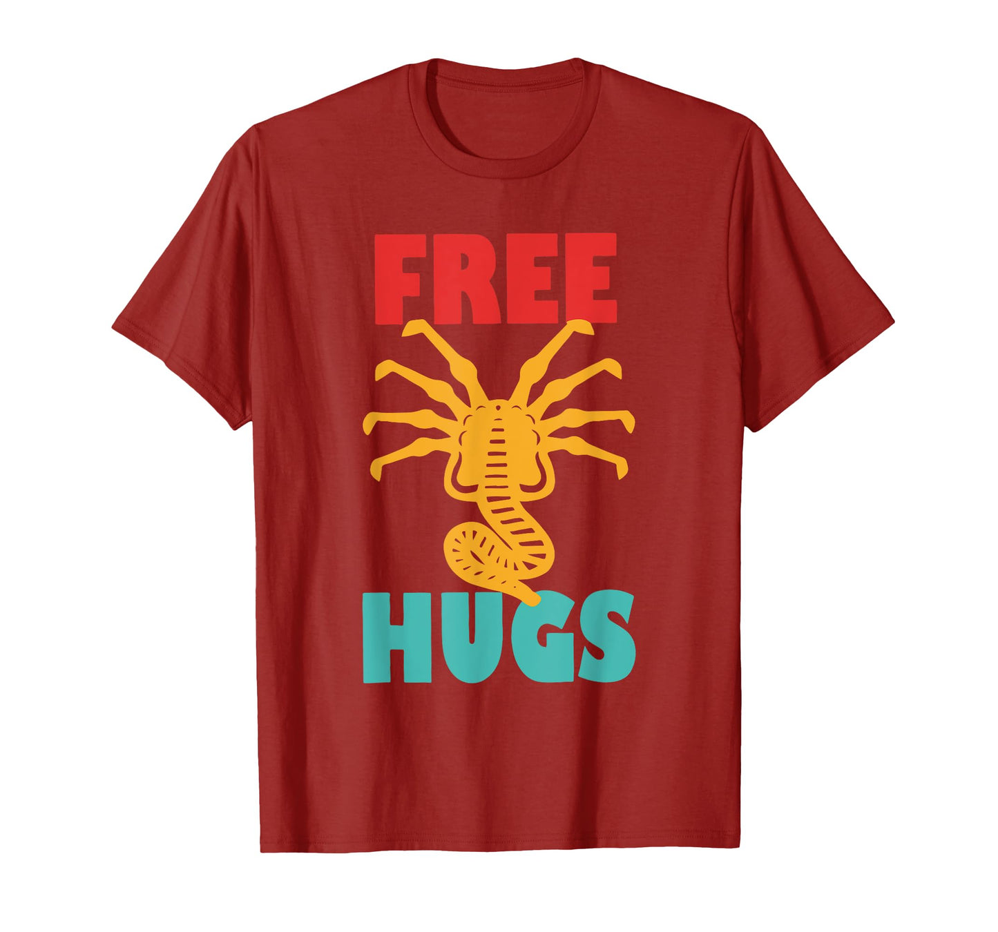 FREE ALIEN HUGS Funny design T-Shirt
