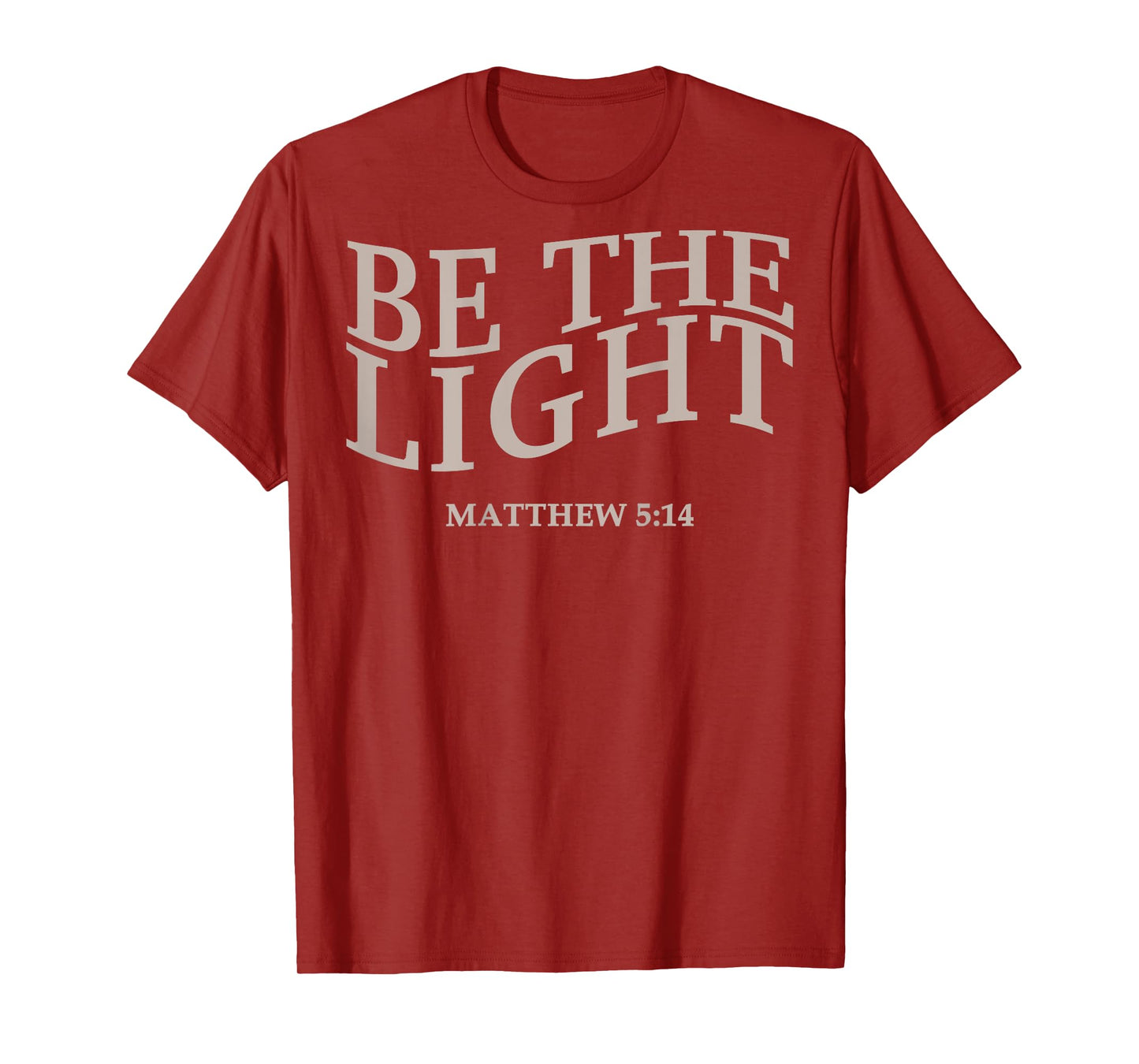 Be The Light Christian Jesus Toddler God Son Sister Brother T-Shirt