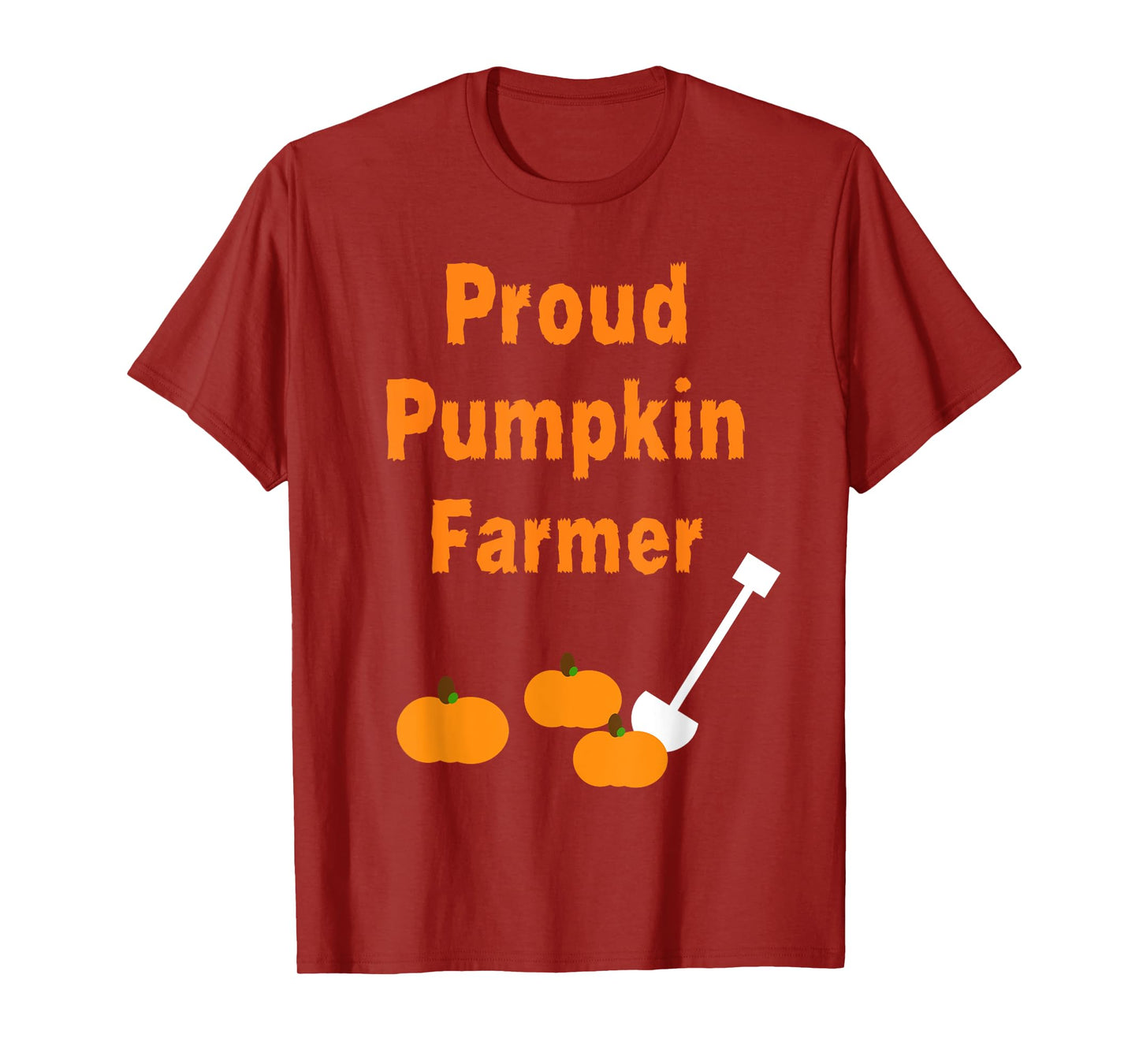 Proud Pumpkin Farmer Fall pumpkin grower Halloween T-Shirt