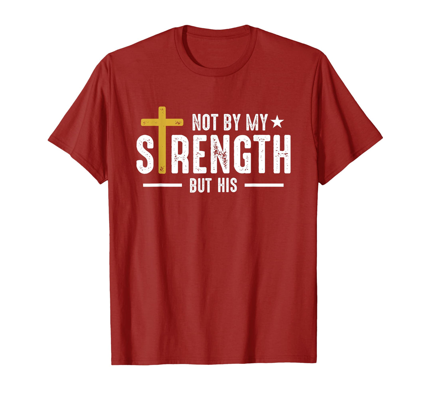 Through God's Strength Christian Jesus Faith Bible Religion T-Shirt