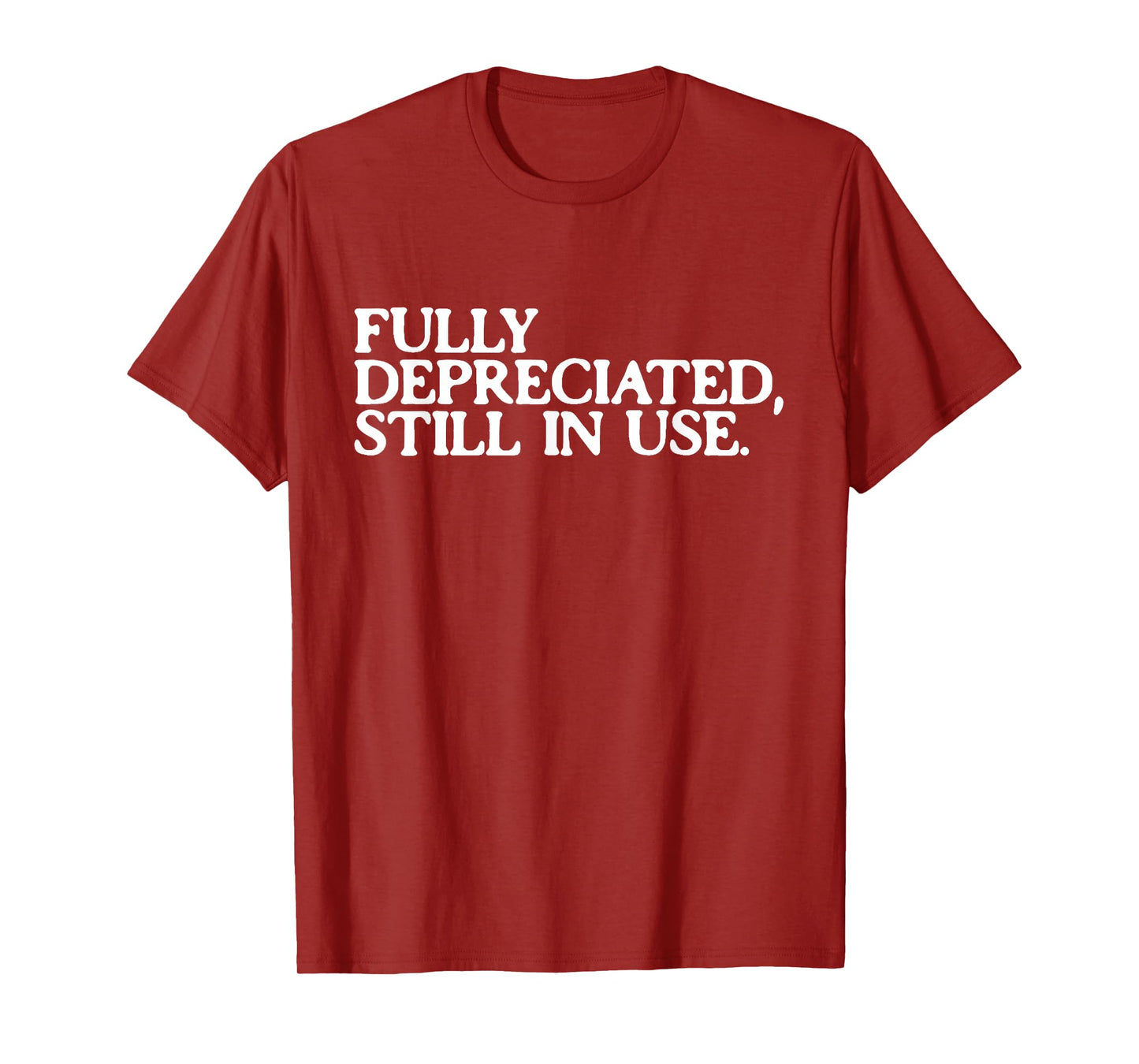 Fully Depreciated But Still in Use Funny Accountant Tee T-Shirt