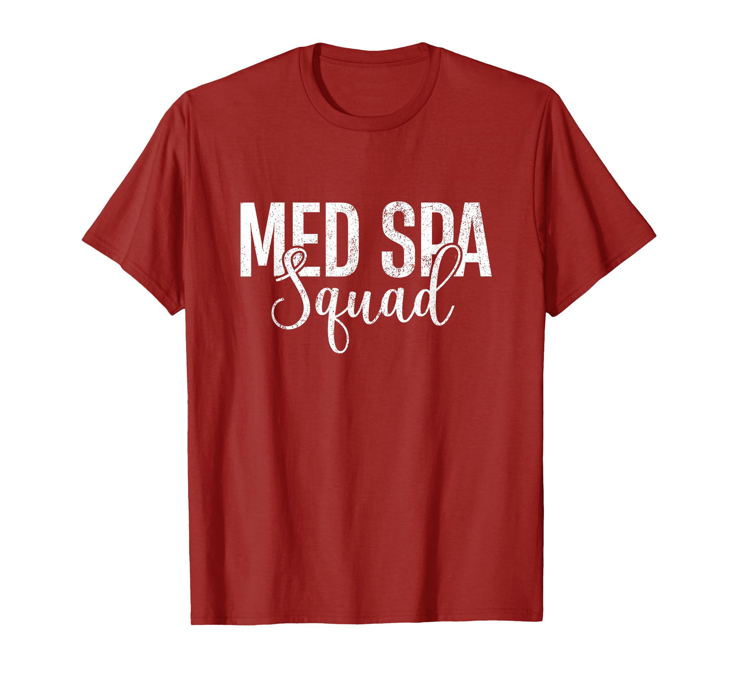 Vintage Med Spa Squad Medical Spa Aesthetic Nurse Injector T-Shirt