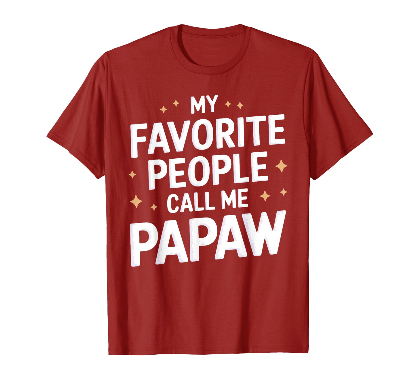 Papaw Design for Grandpa from Grandkids Father's Day Papaw T-Shirt
